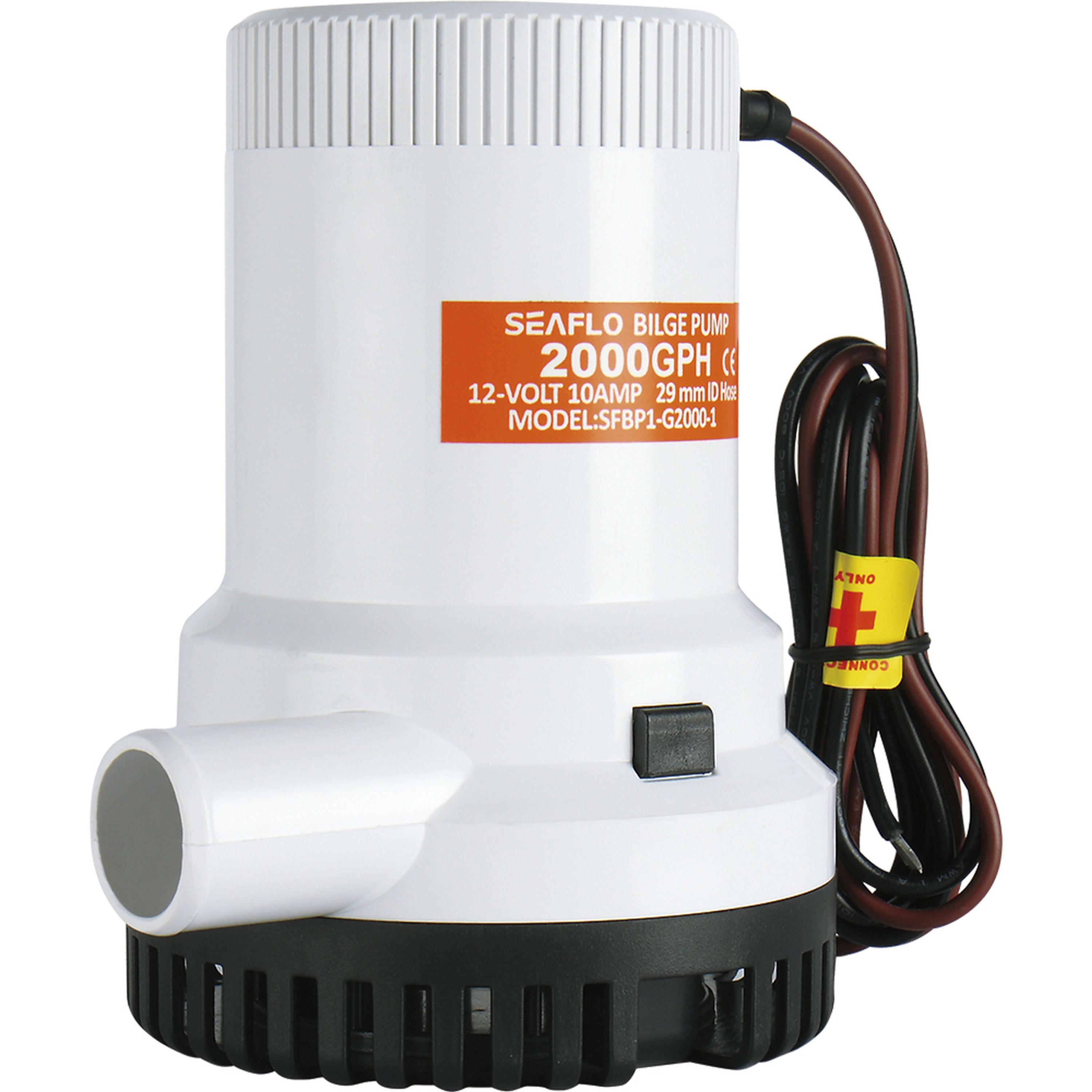 12V 2000GPH Non-Automatic Bilge Pumps 