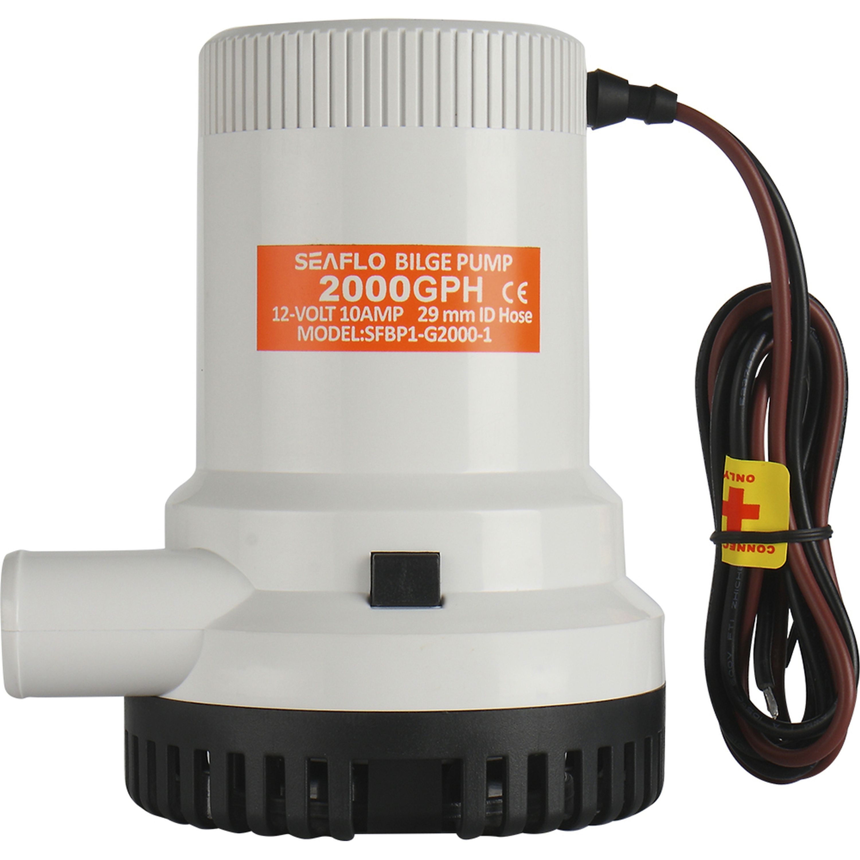 12V 2000GPH Non-Automatic Bilge Pumps 