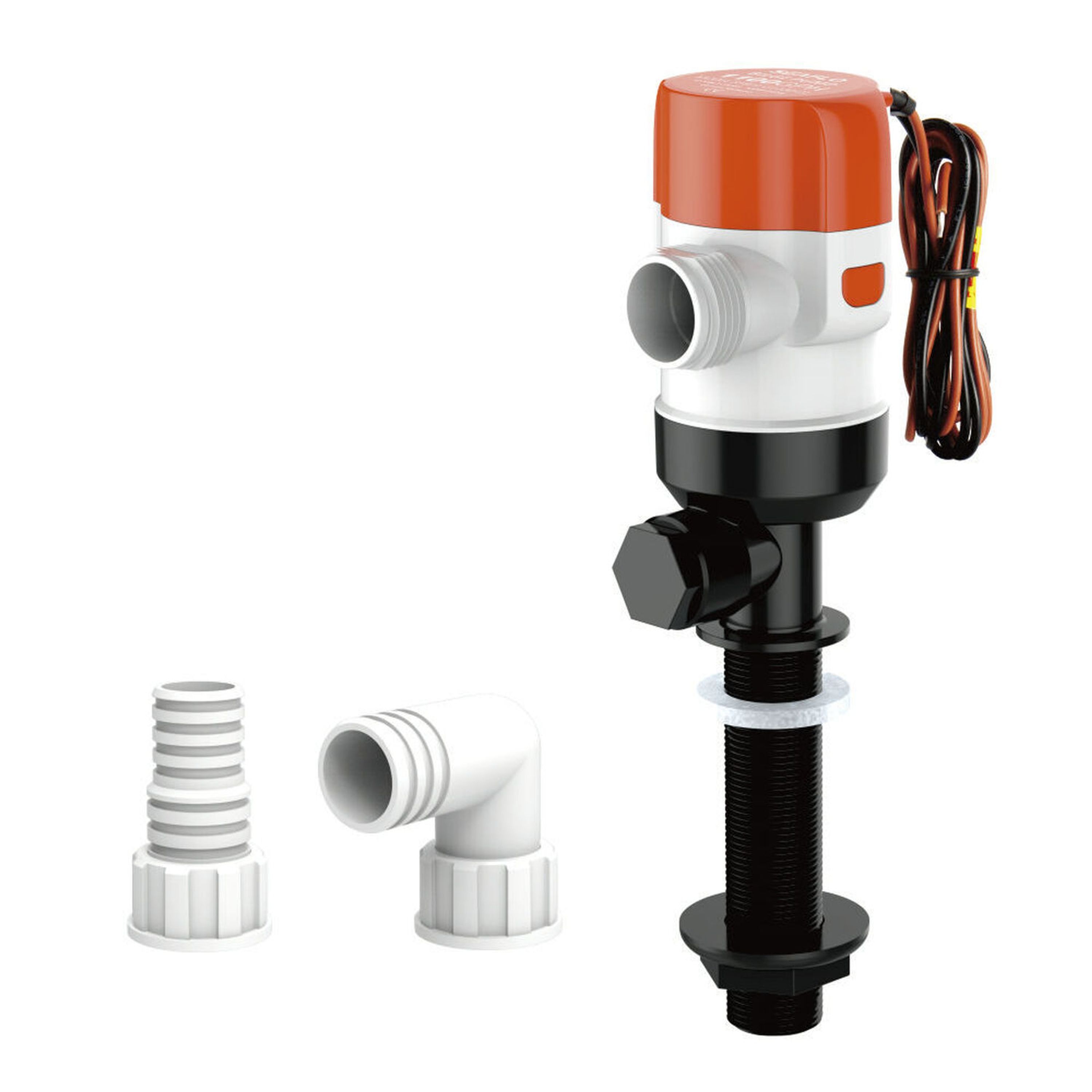 12V 1100GPH Livewell-Baitwell Pump 13C Series