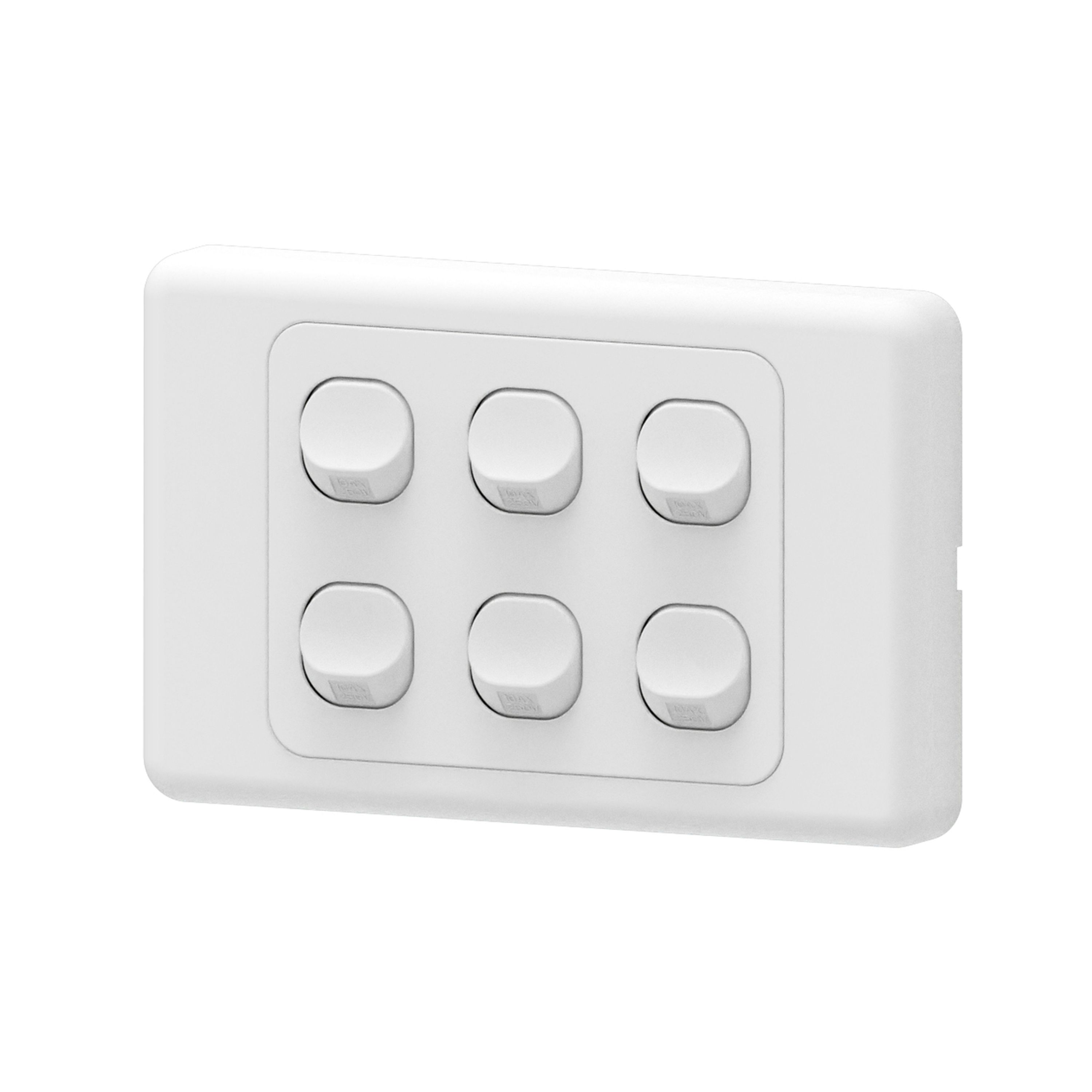 Mains 6G 2-Way 16A Switch