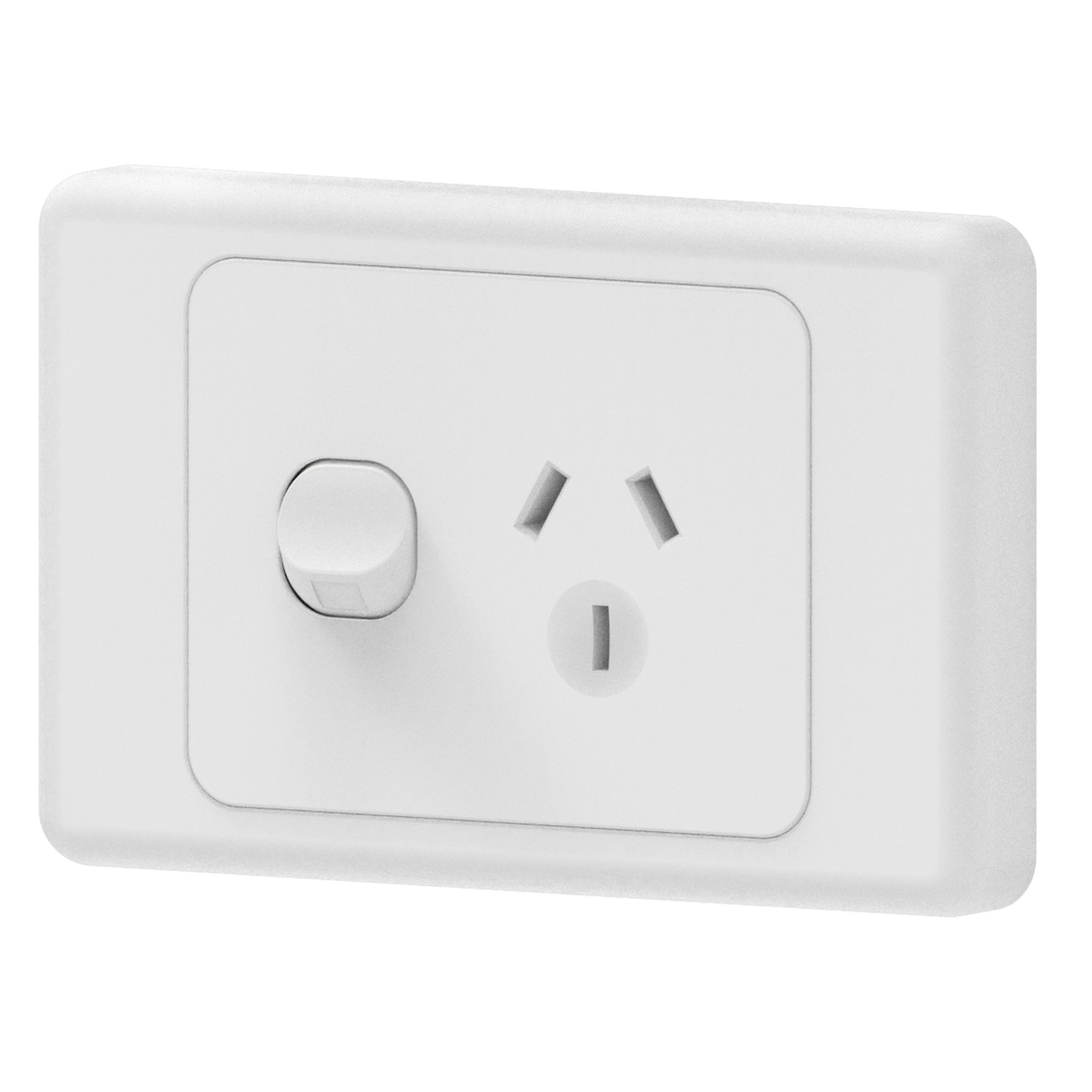 Mains 10A Single Powerpoint