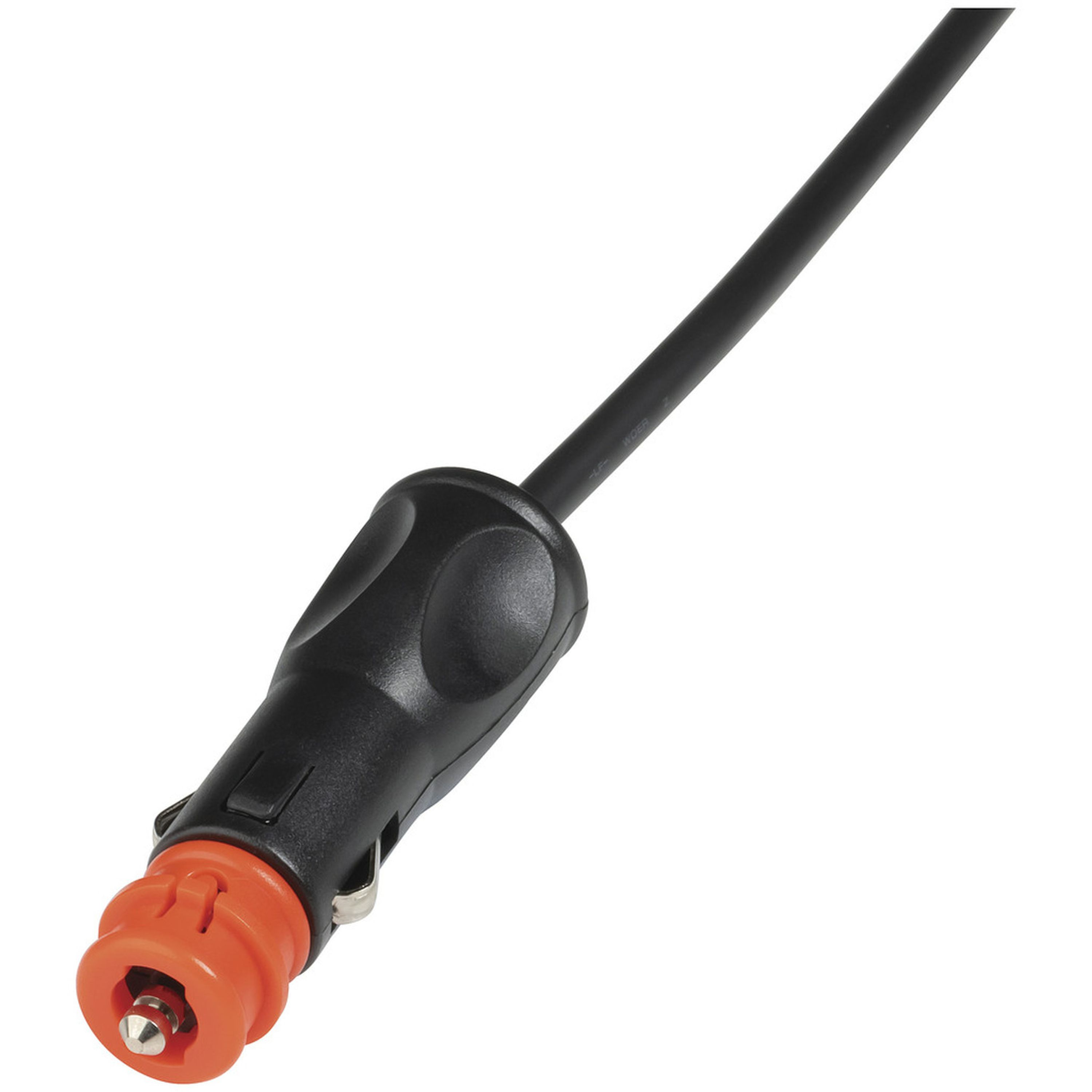 High Current Connector Cigarette Plug Cable 10A 400mm 16G RB