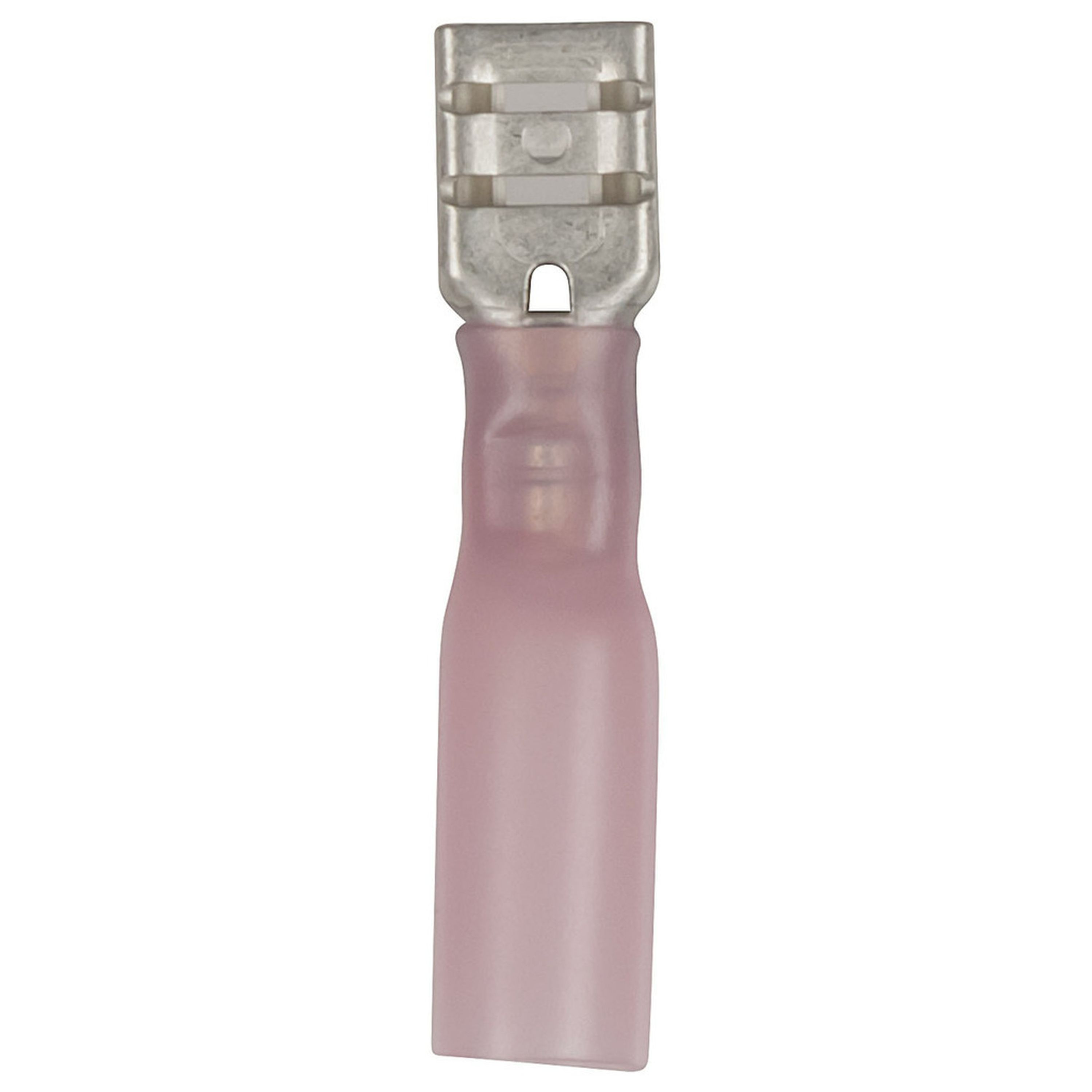 Mini Female Spade - Red - Packet of 8 - Self Sealing Quick Connectors