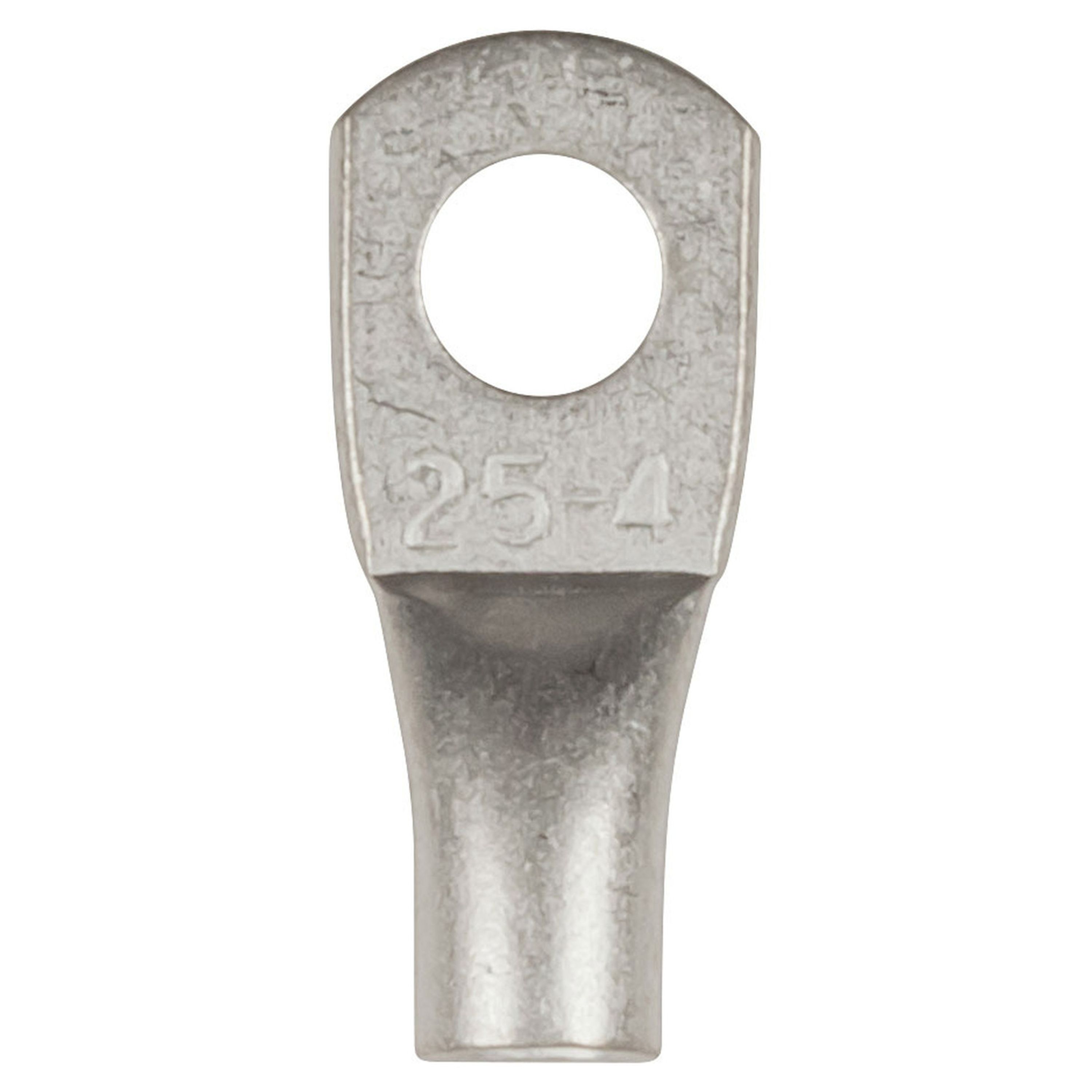 4mm Non-Insulated Eye Terminals 2.5mm2 16-14AWG Pack of 8