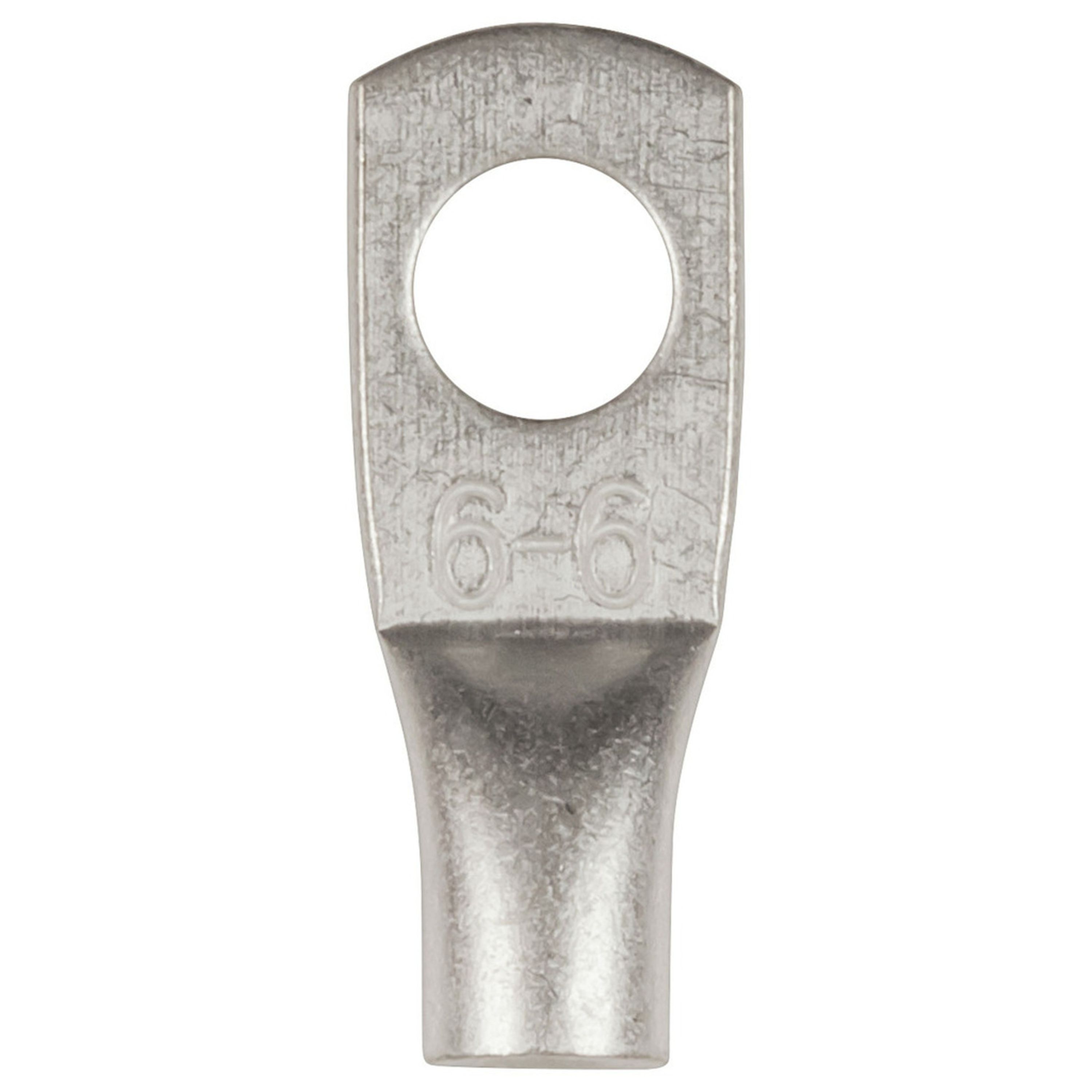 6mm Non-Insulated Eye Terminal 6mm2 12-10AWG Pack of 8
