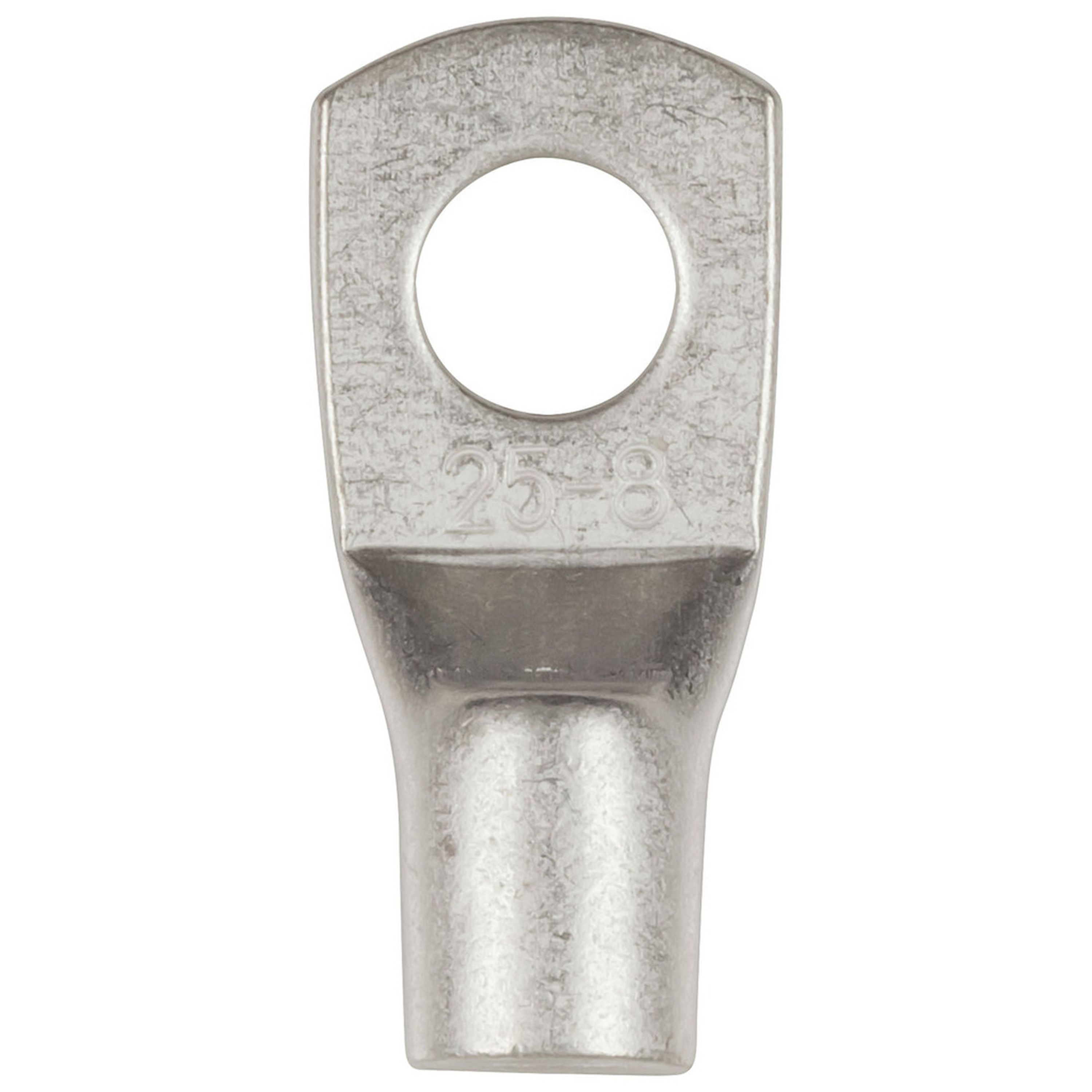 8mm Non-Insulated Eye Terminal 25mm2 4AWG Pack of 4