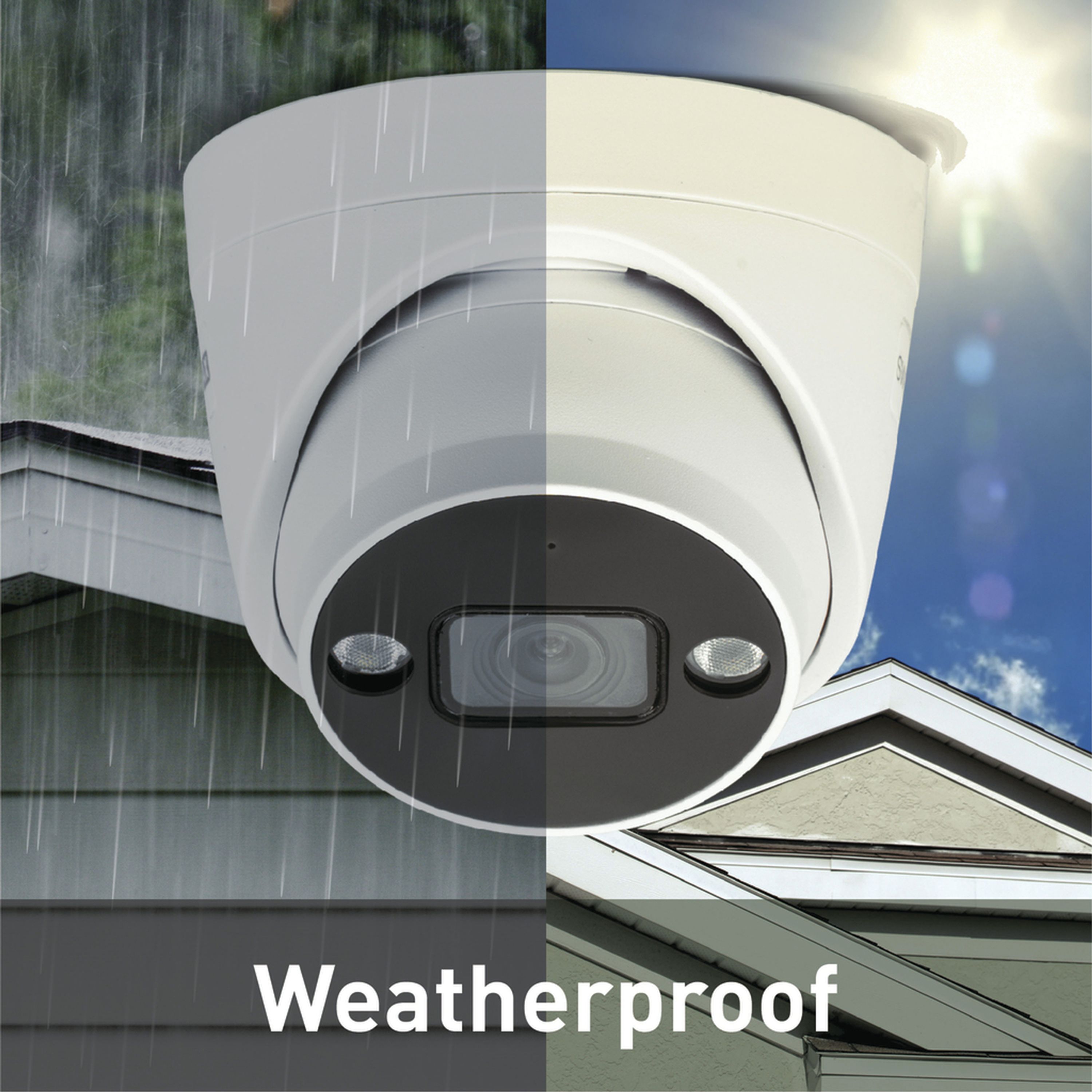 AdvancedX Series / Spotlight Dome w Mic Add-On IP Camera pk1
