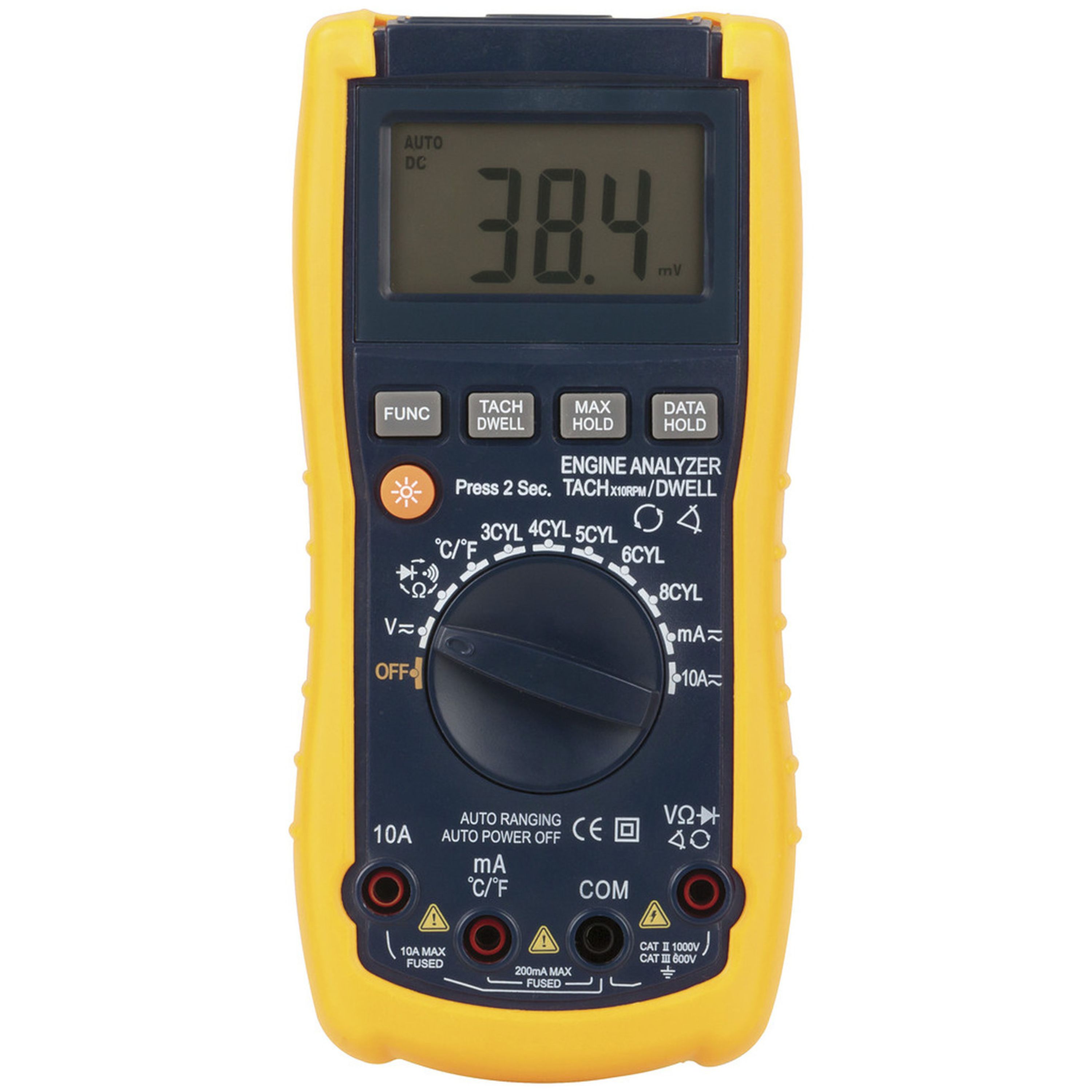 Automotive DMM with Dwell and Tacho