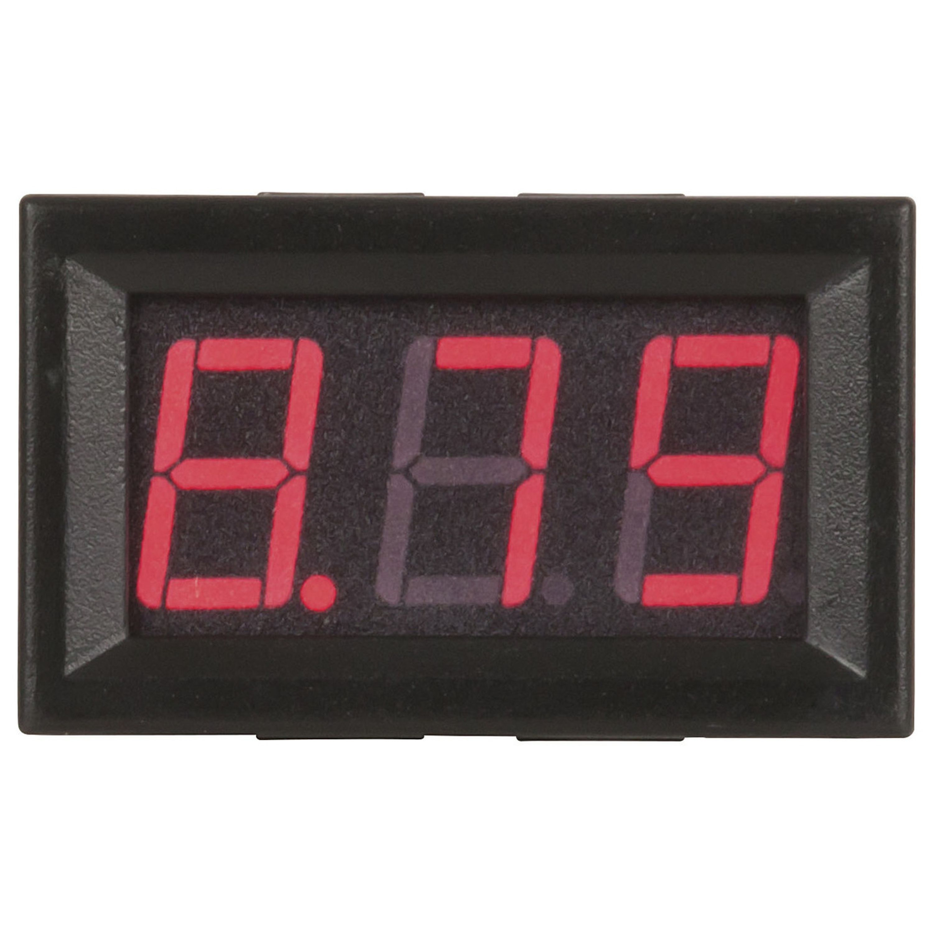Self-Powered Red LED Voltmeter