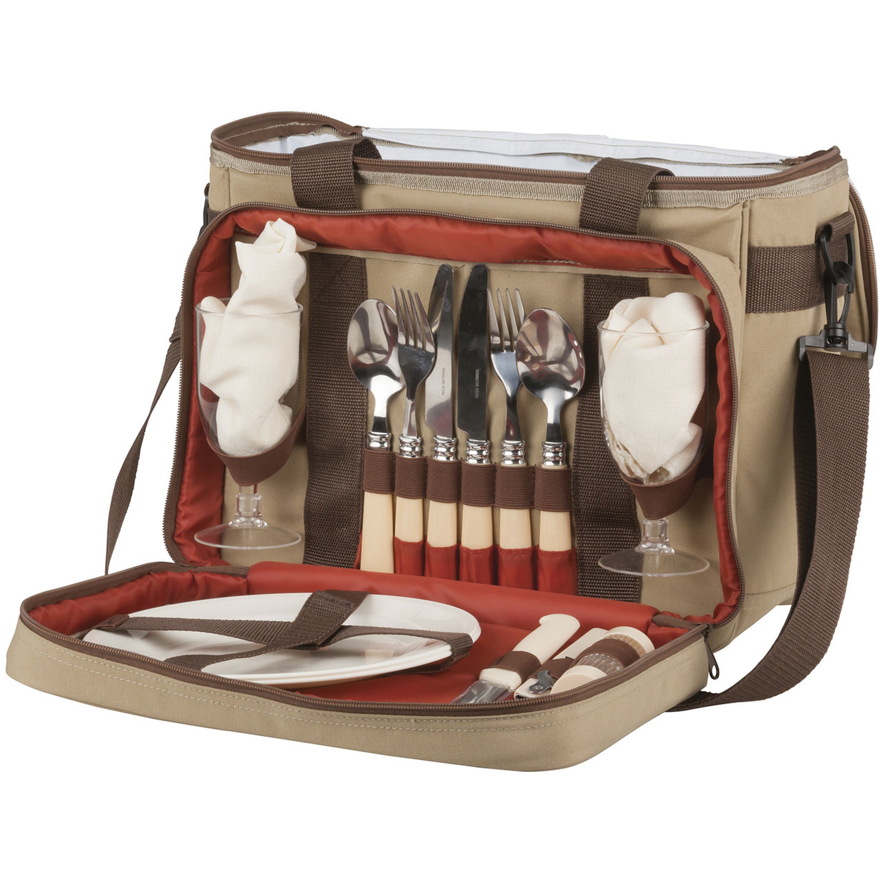 Deluxe ROVIN Brand 2 Person Picnic Bag