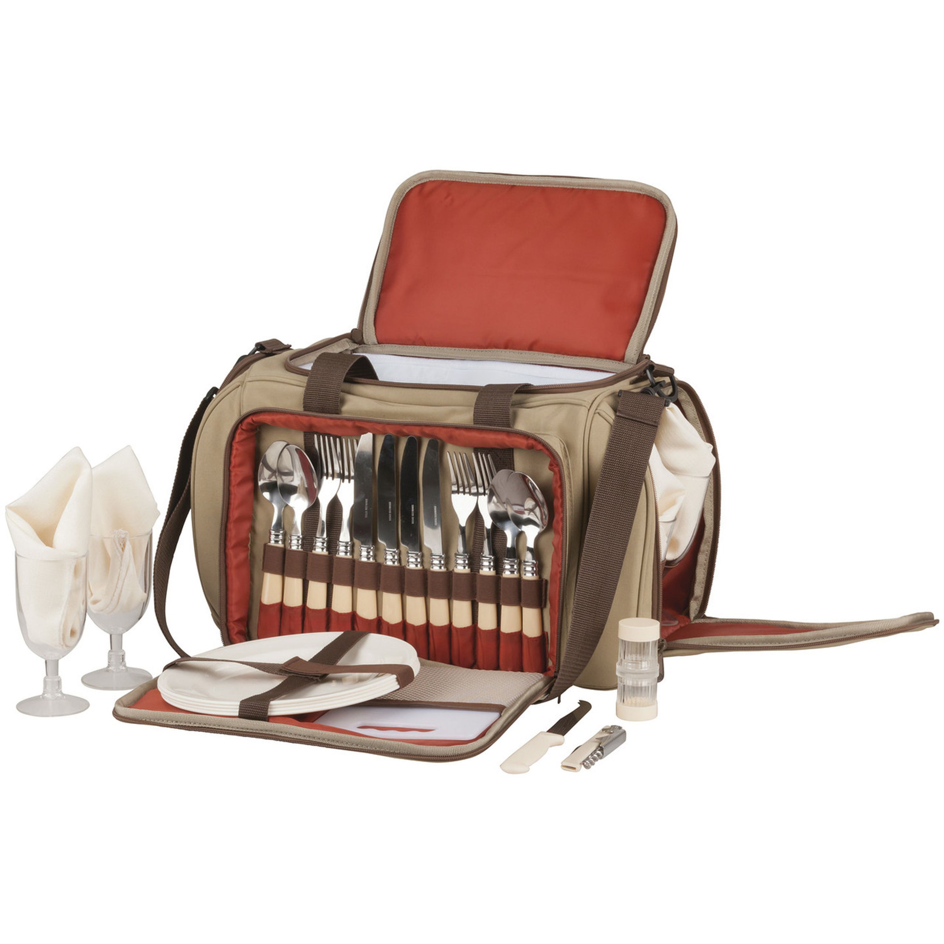 Deluxe ROVIN Brand 4 Person Picnic Bag
