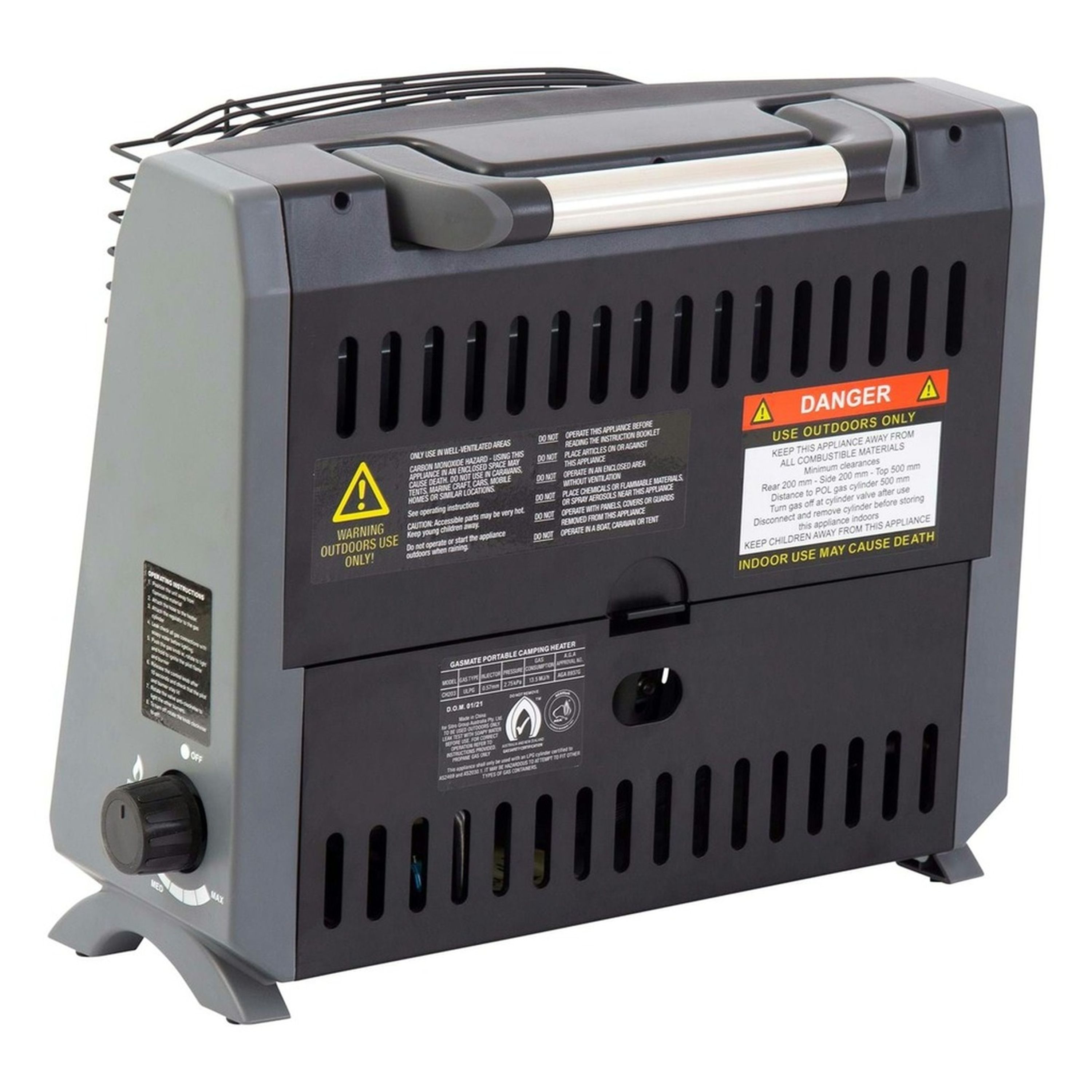 Gasmate Portable Camping Heater
