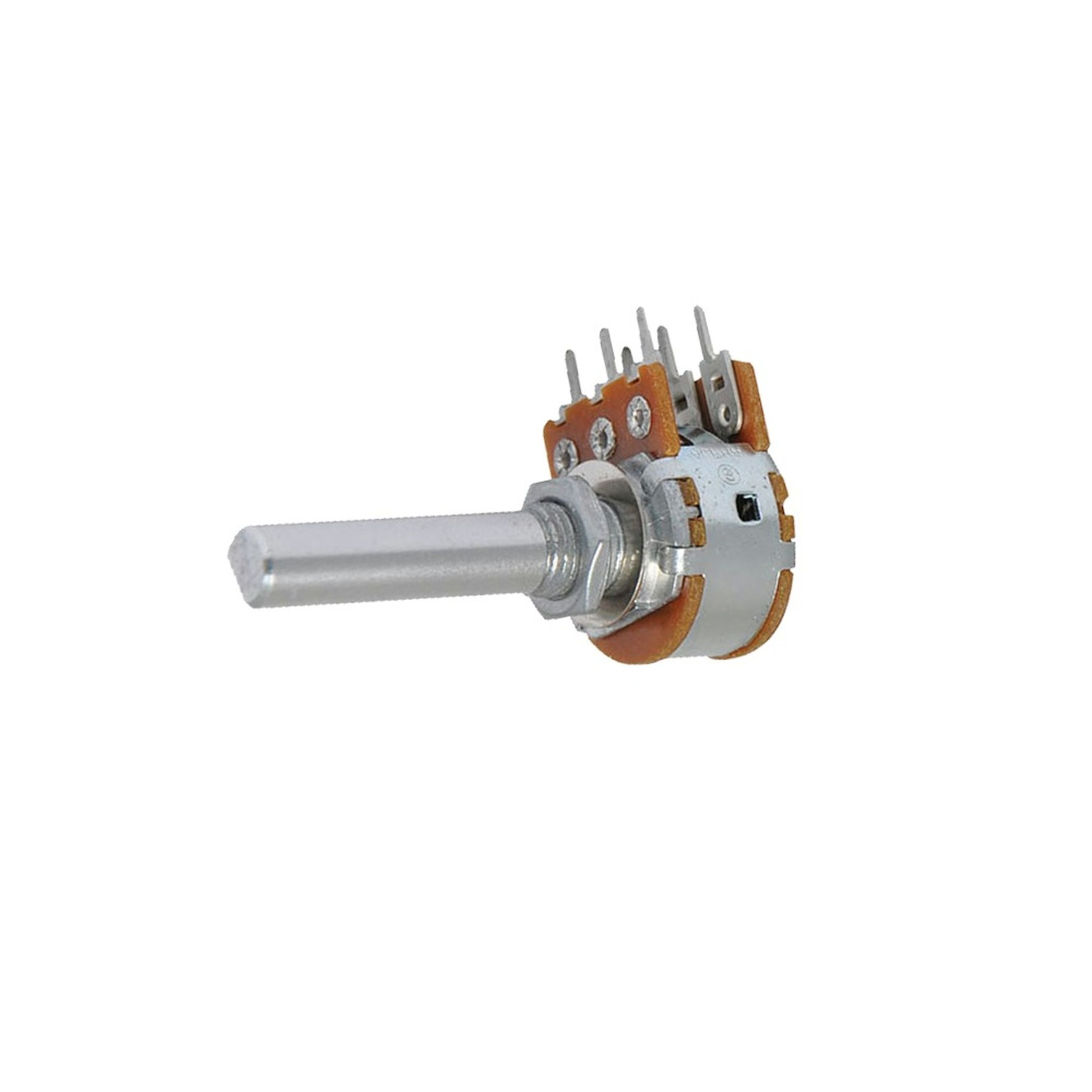 100k Ohm Linear (B) Double Gang 16mm Potentiometer
