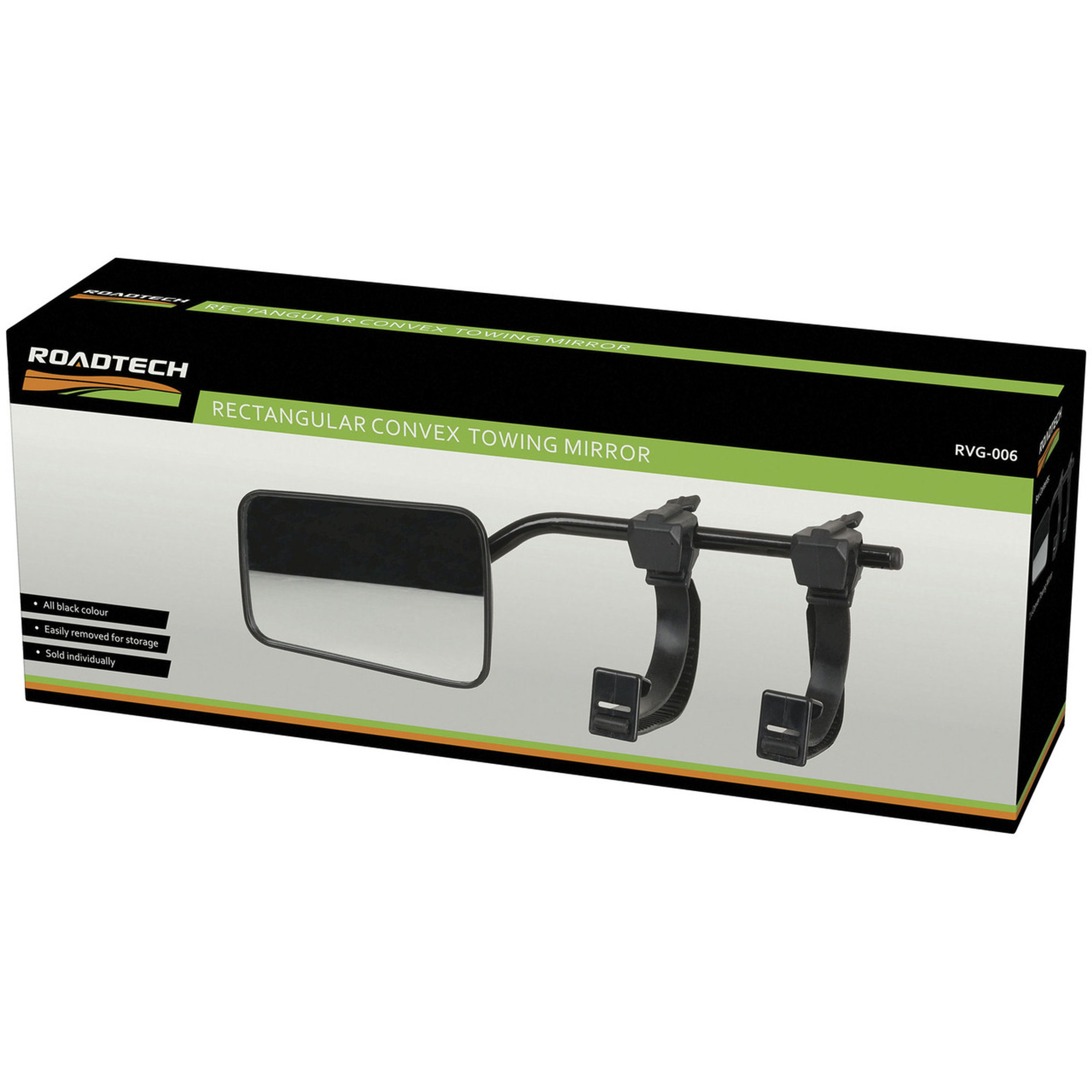 Towing Mirror - Rectangular Convex