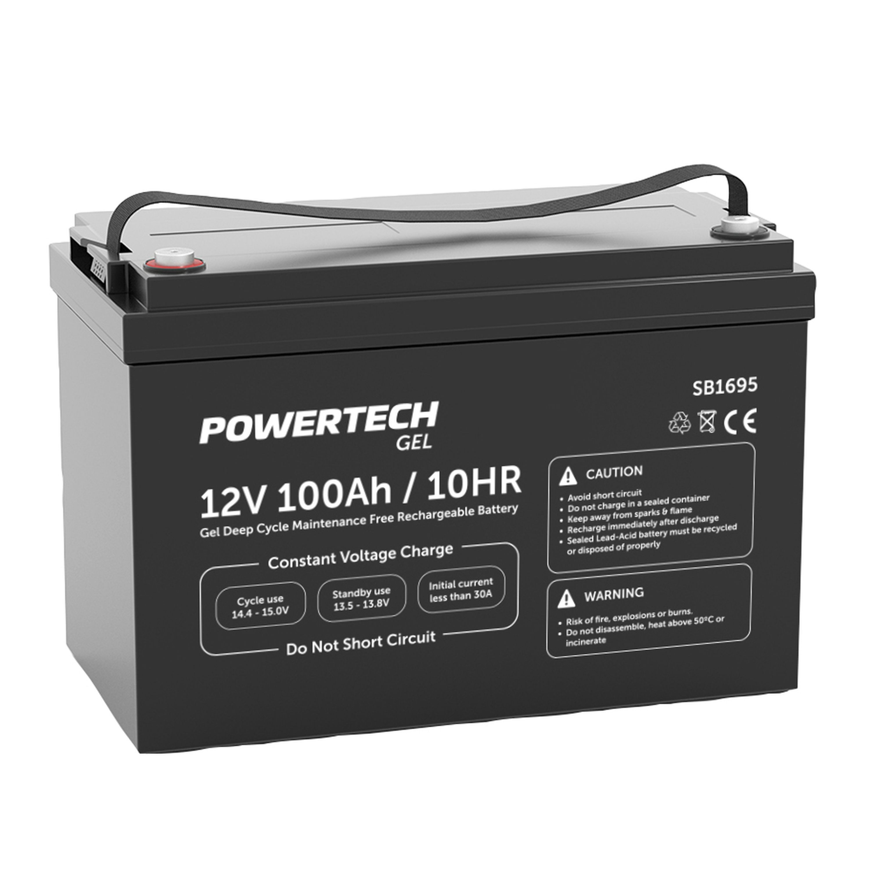 12V 100Ah Deep Cycle Gel Battery