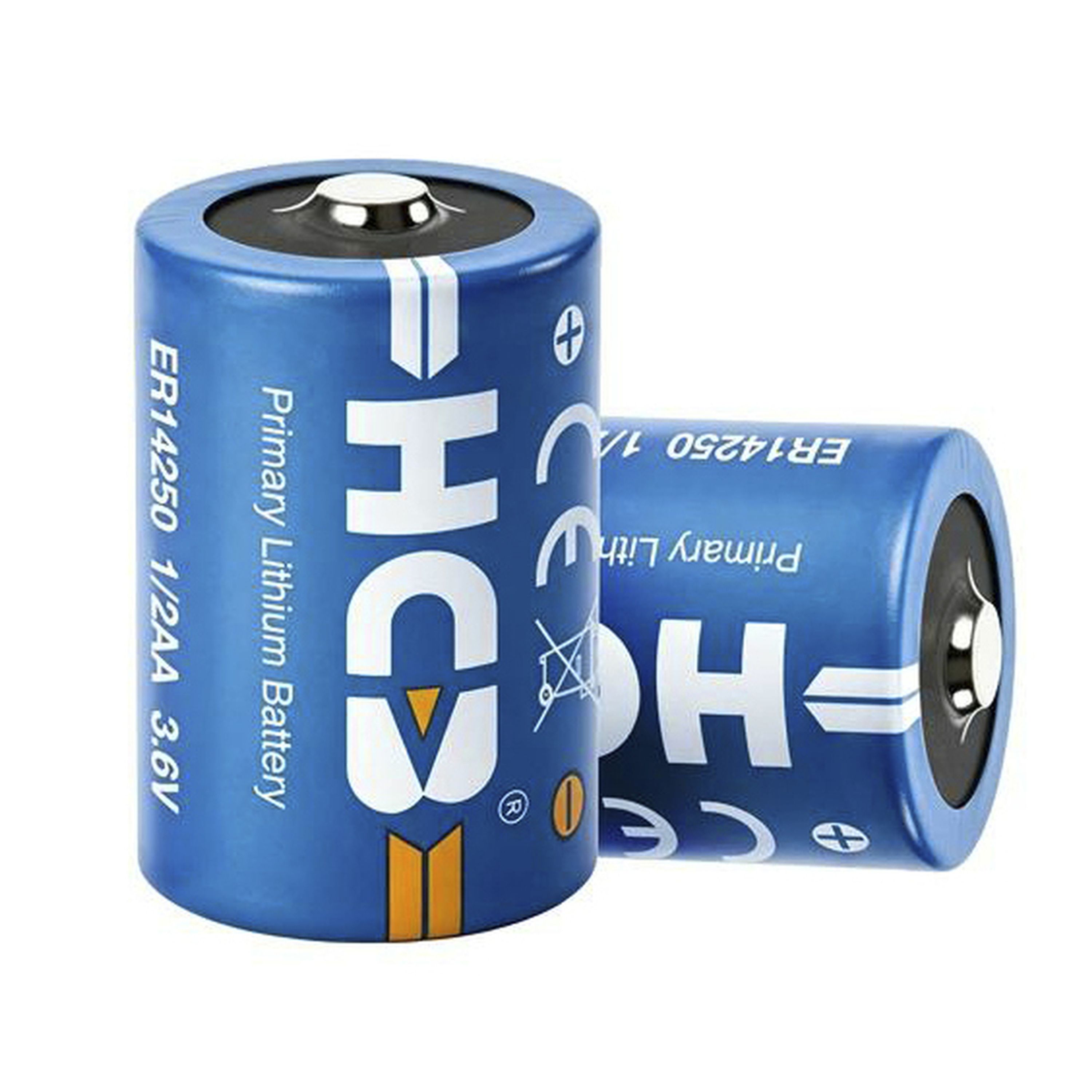 3.6V 1/2 AA Lithium Battery - Nipple