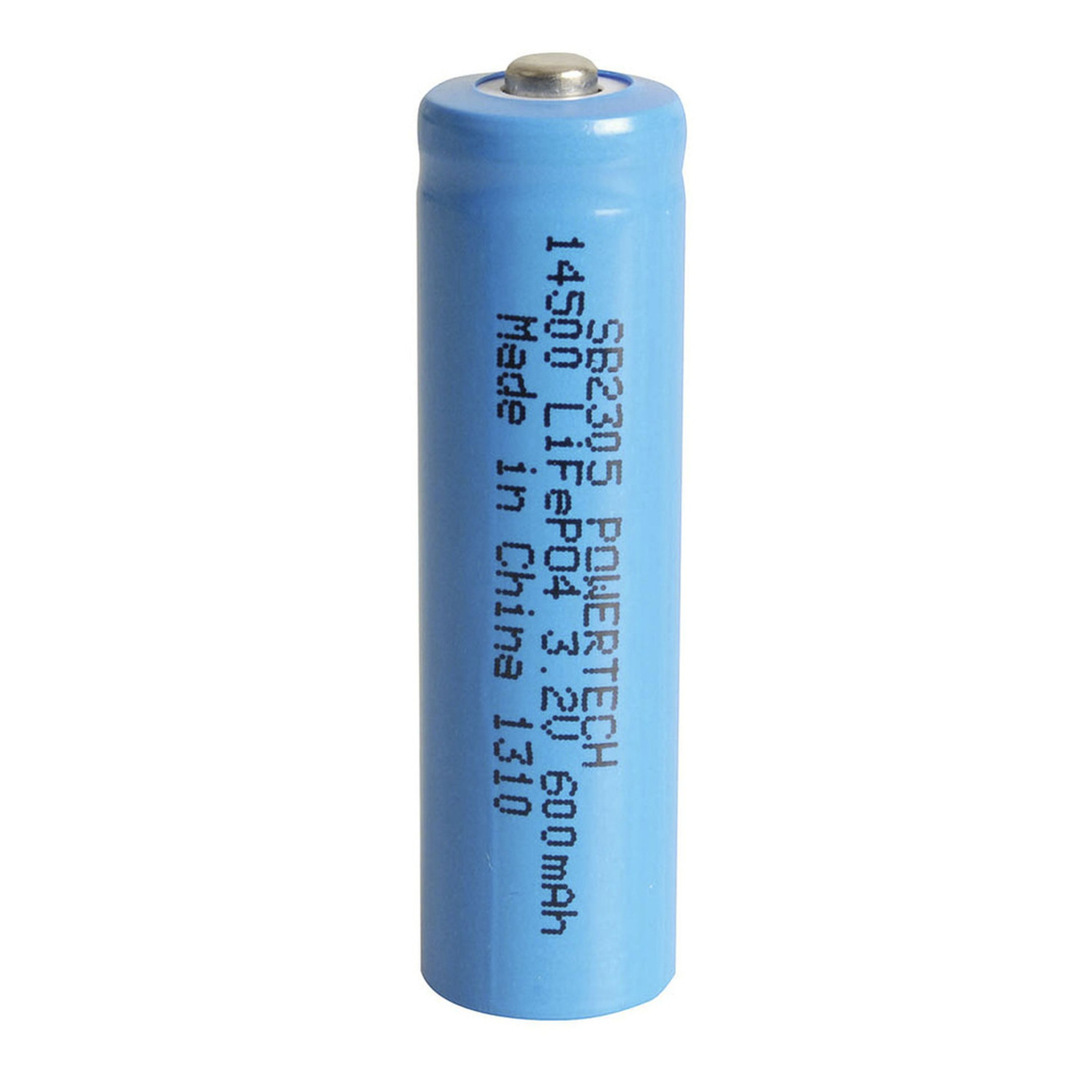 14500 LiFePO4 Battery 600mAh 3.2V