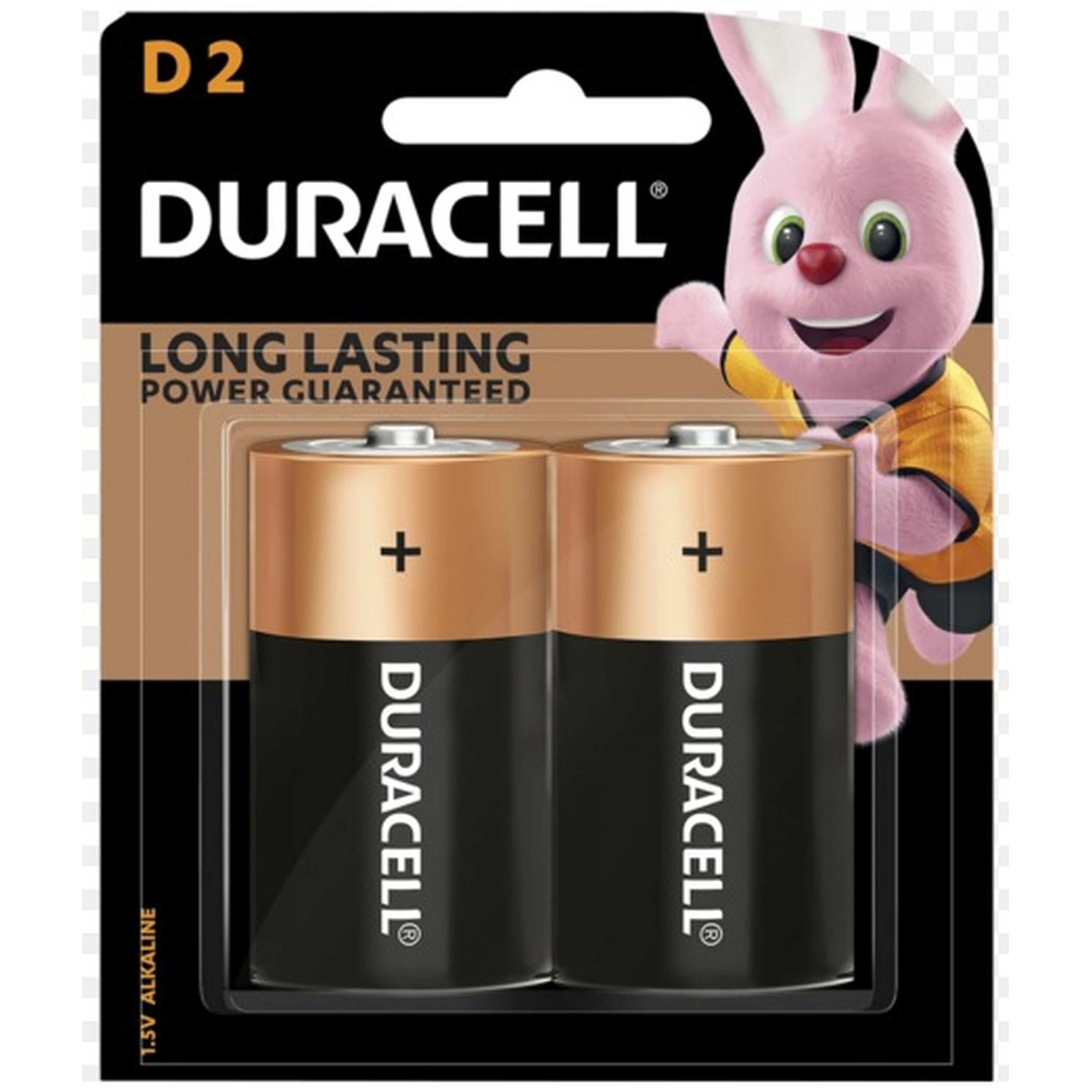 Duracell Coppertop D 2PK