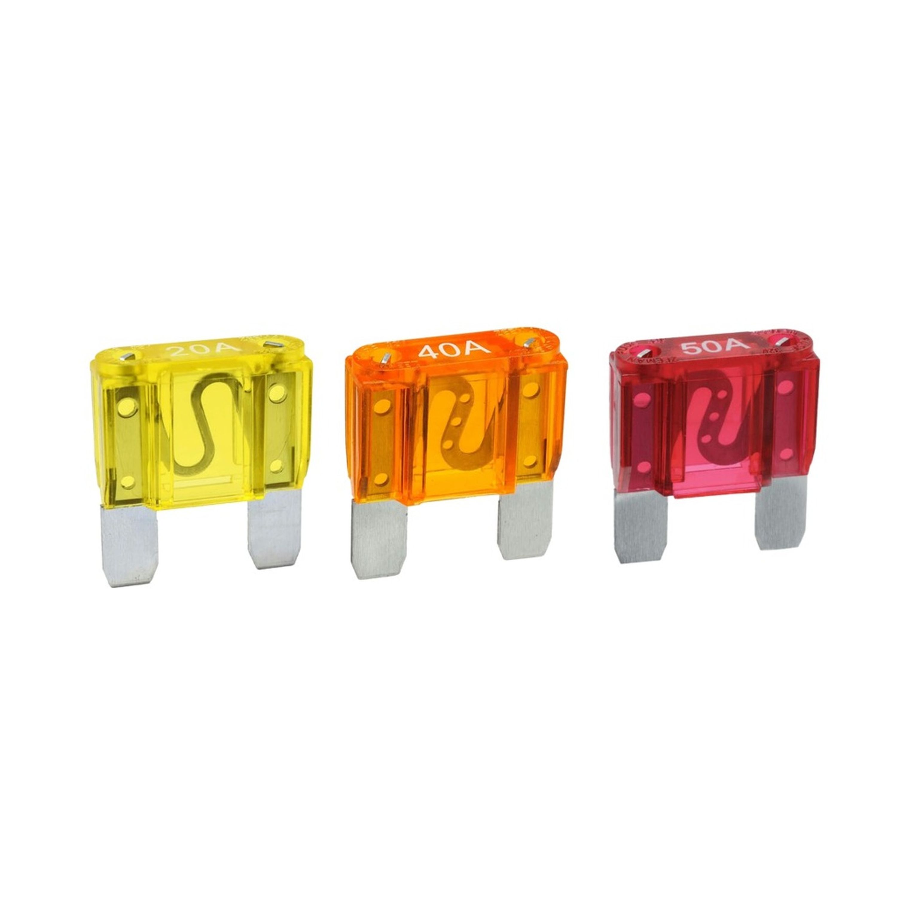 Assorted Maxi Blade Fuse 3 Pack (20/40/50A)