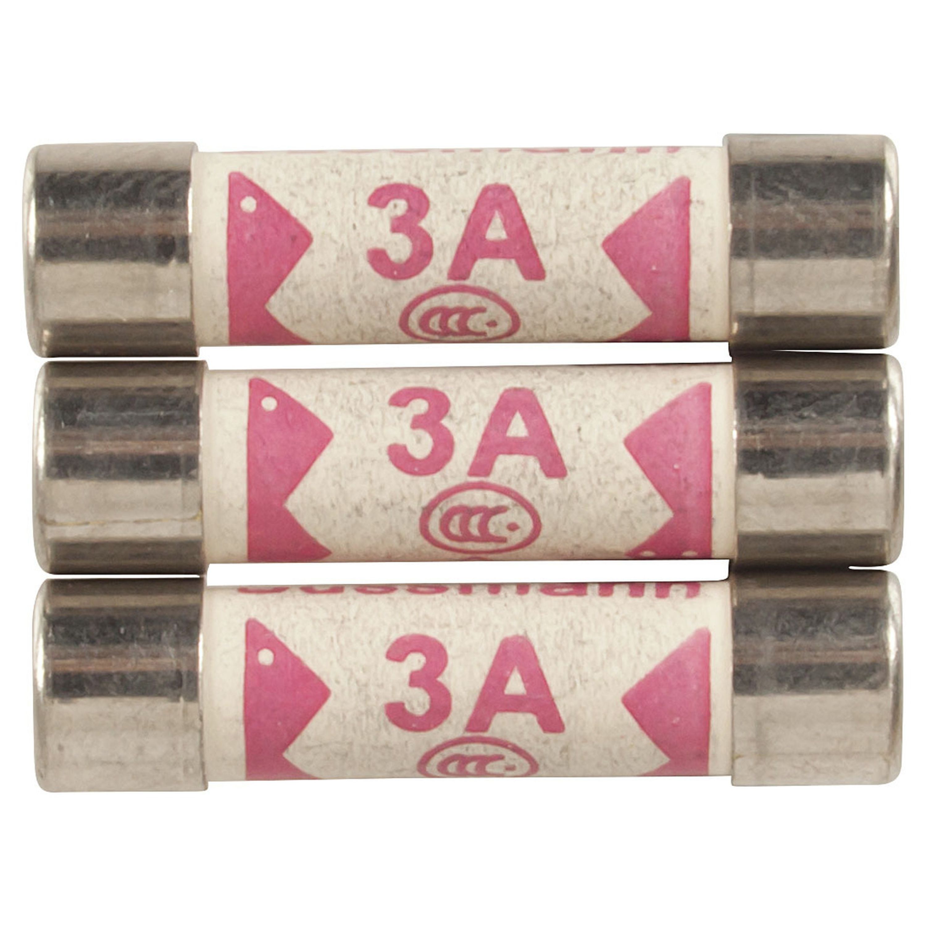 3A 6 x 25mm Ceramic Fast Blow Fuse