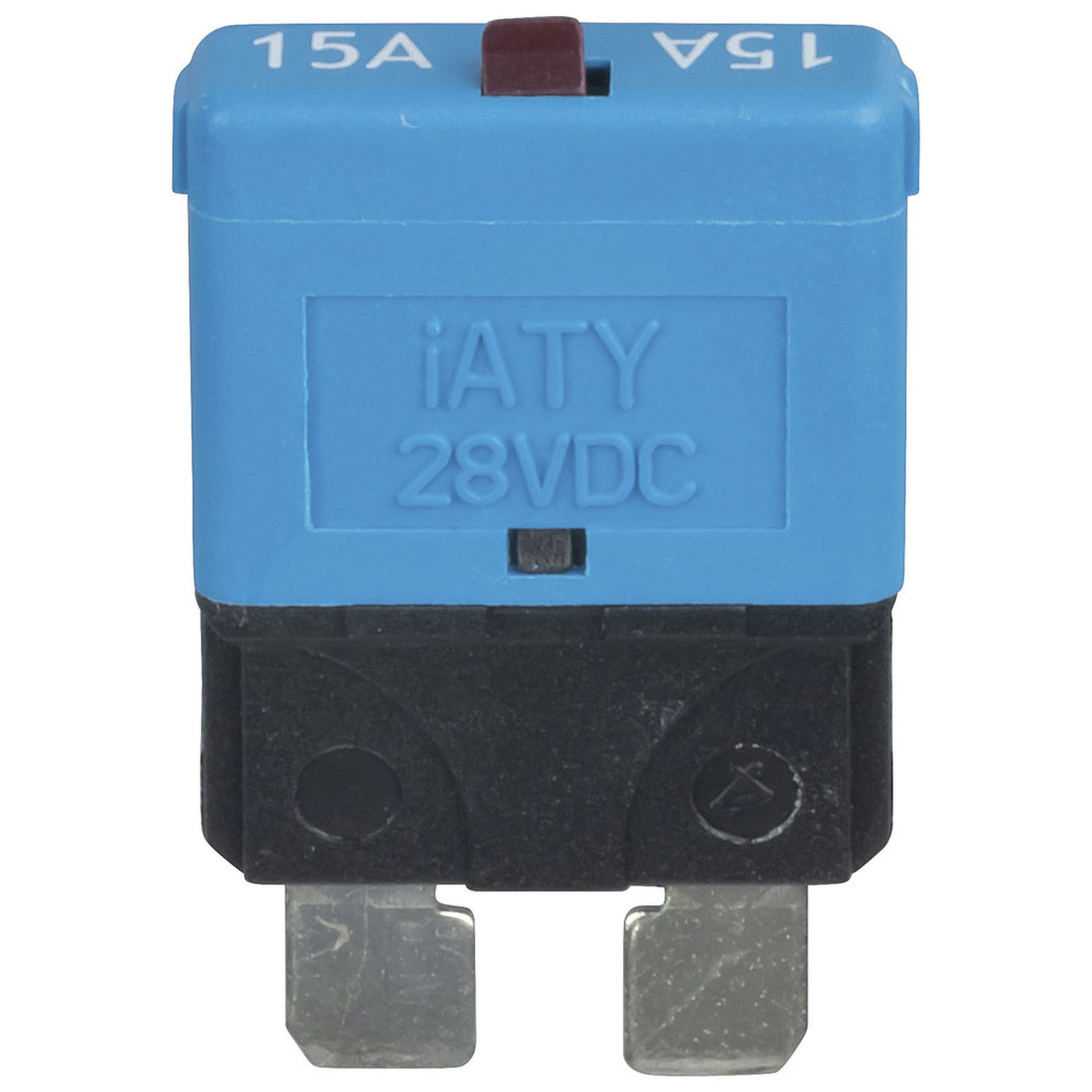 15A Manual Reset Standard Blade Circuit Breaker