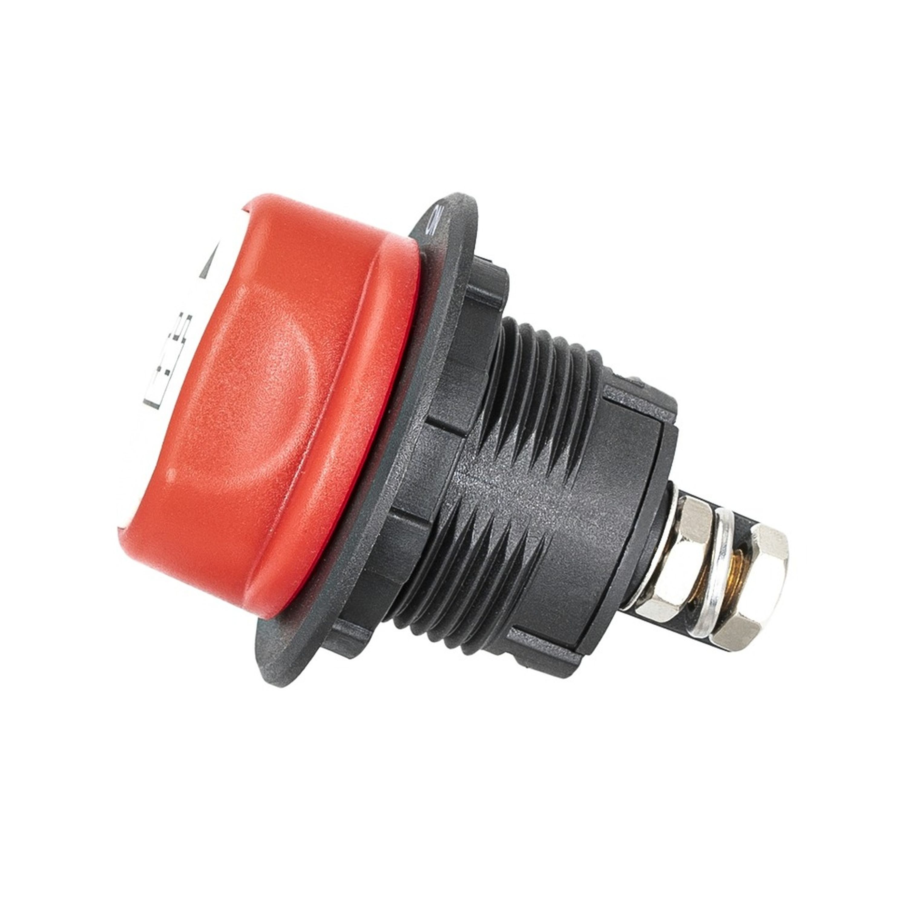 100A Panel Mnt Battery Isolator Switch/Removable Key