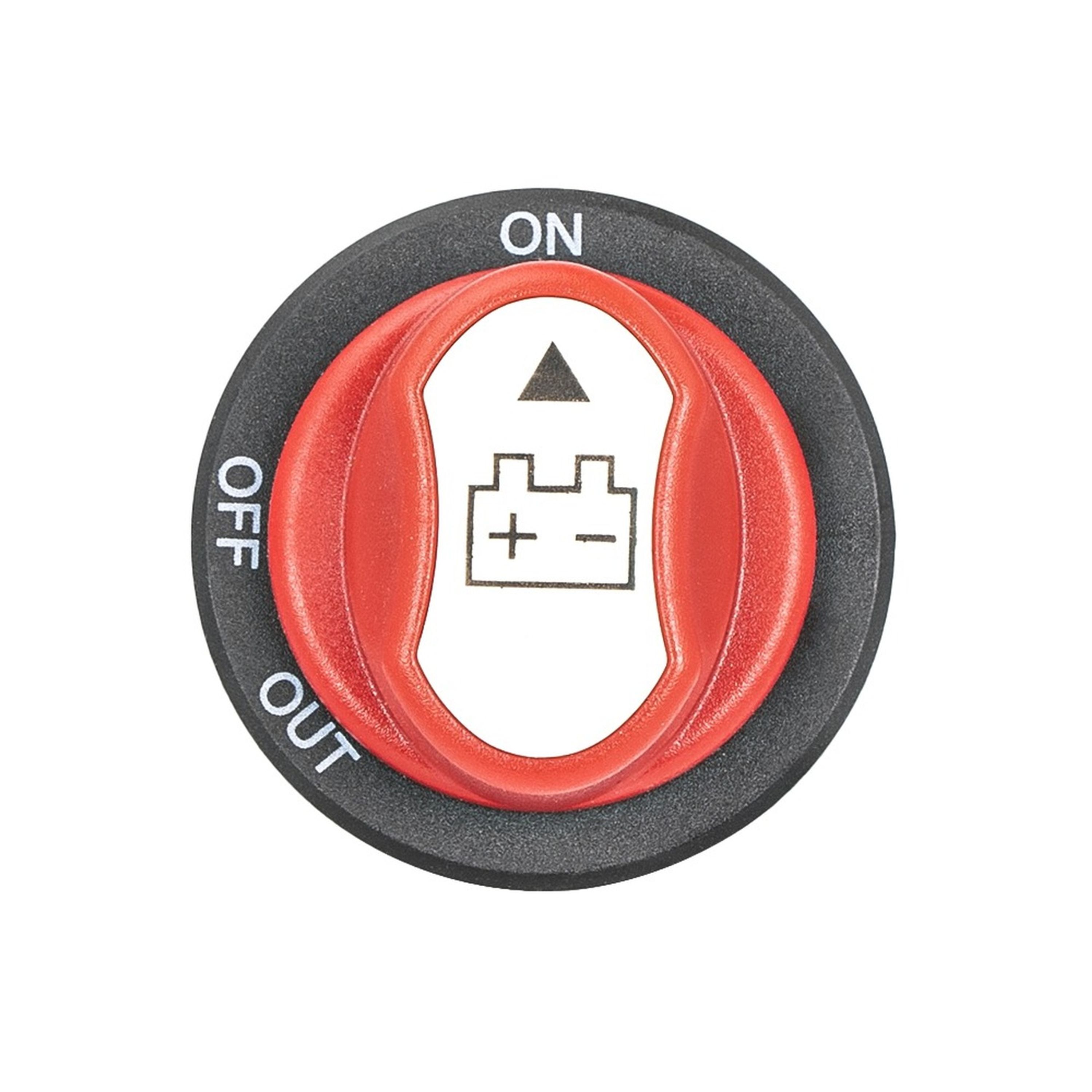 100A Panel Mnt Battery Isolator Switch/Removable Key