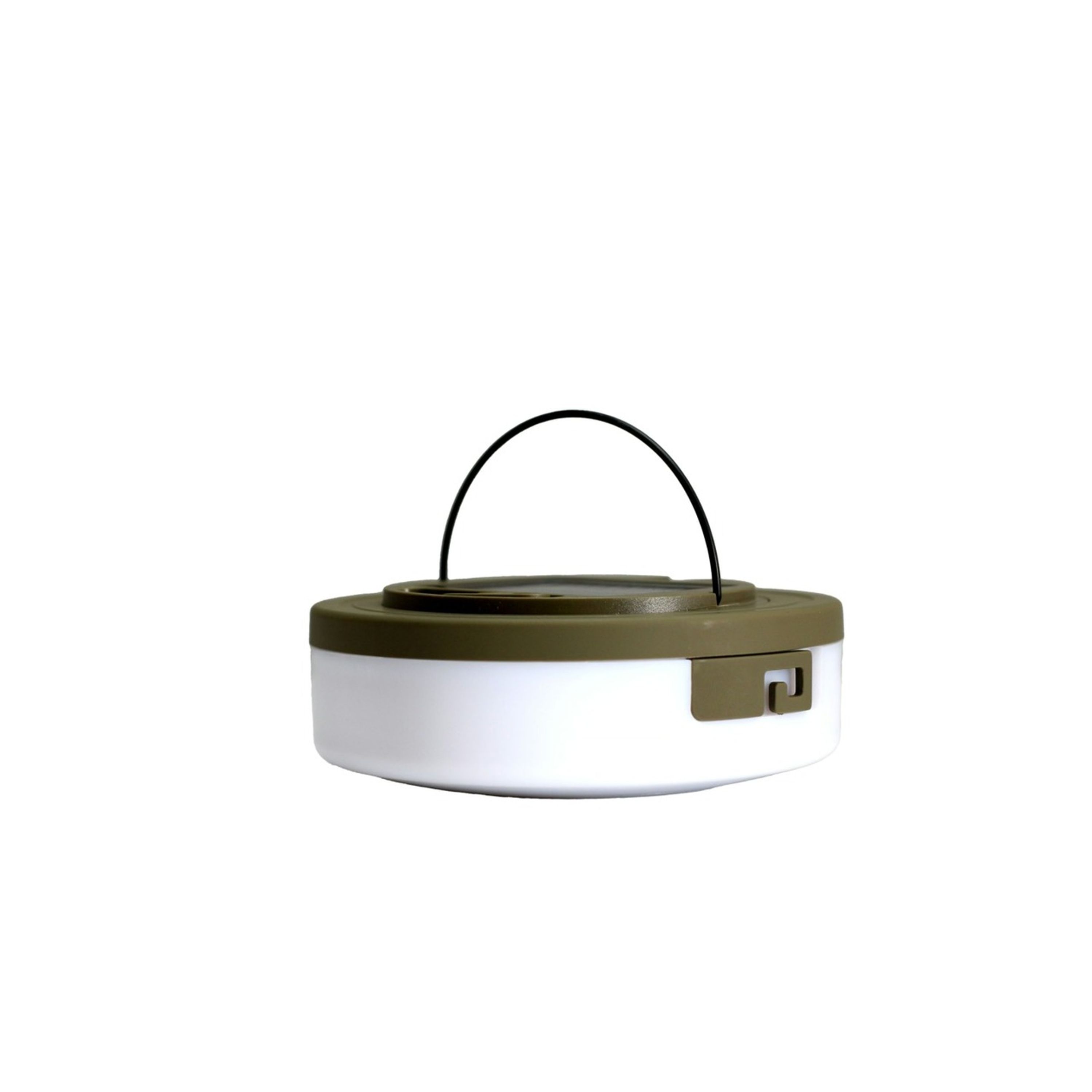 Solar Camping Lantern with Retractable RGB String Lights