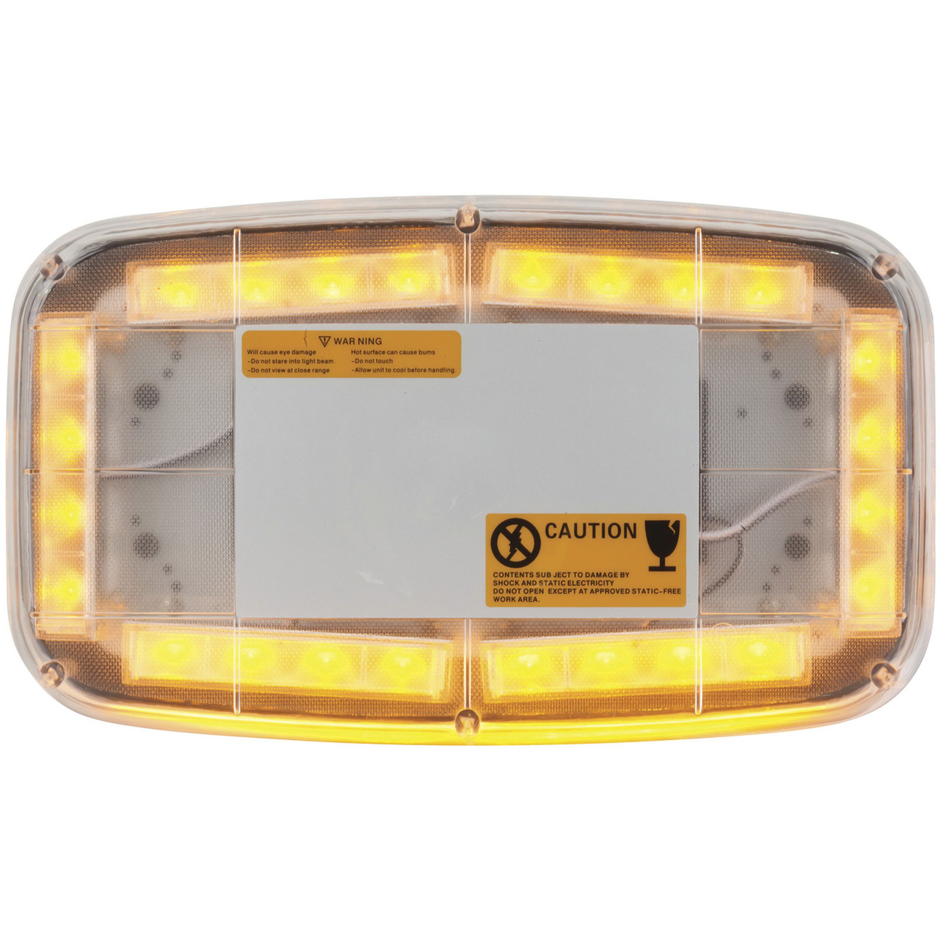 12/24VDC LED Strobe Light with Magnetic/Permanent Base
