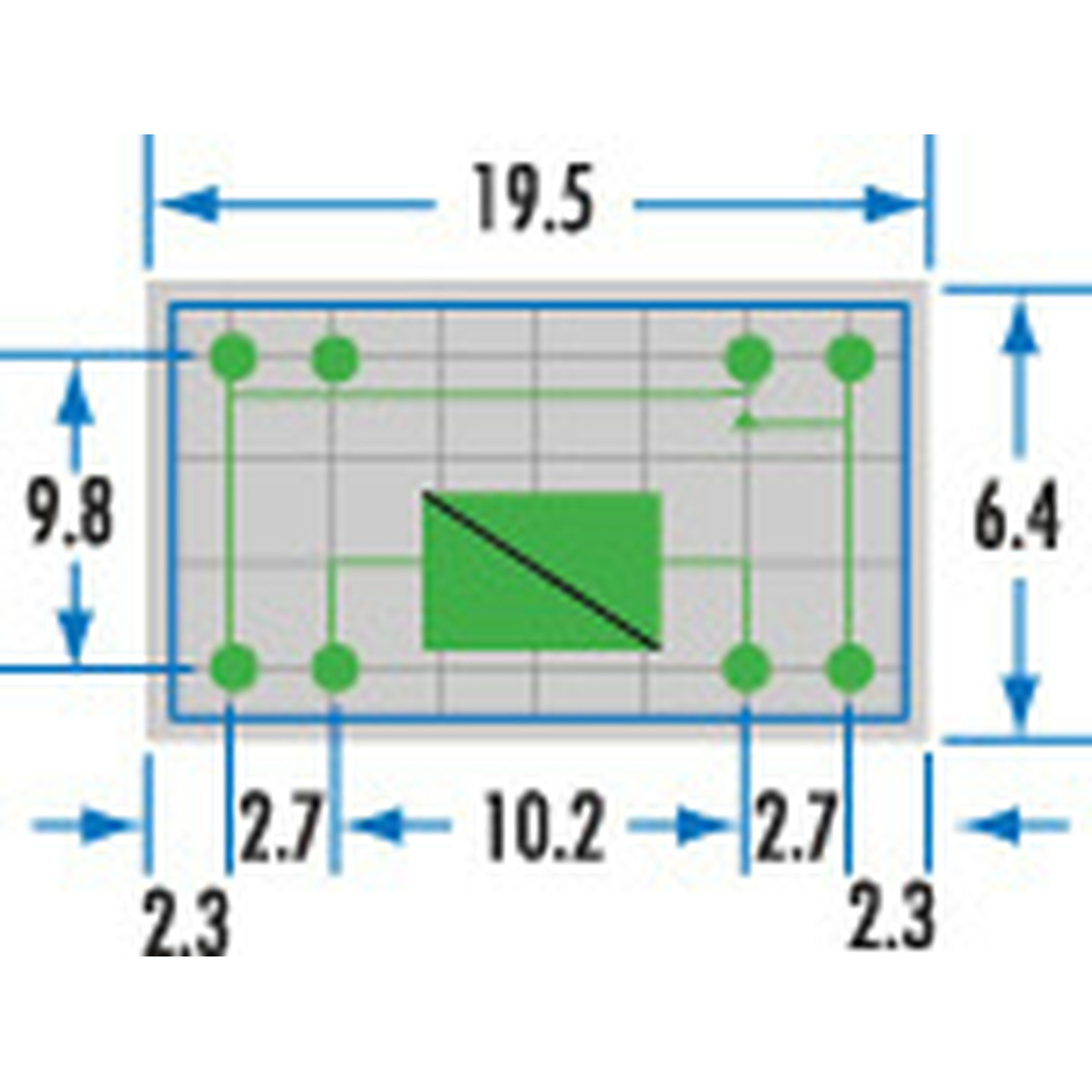 5 Volt SPST DIL Reed Relay