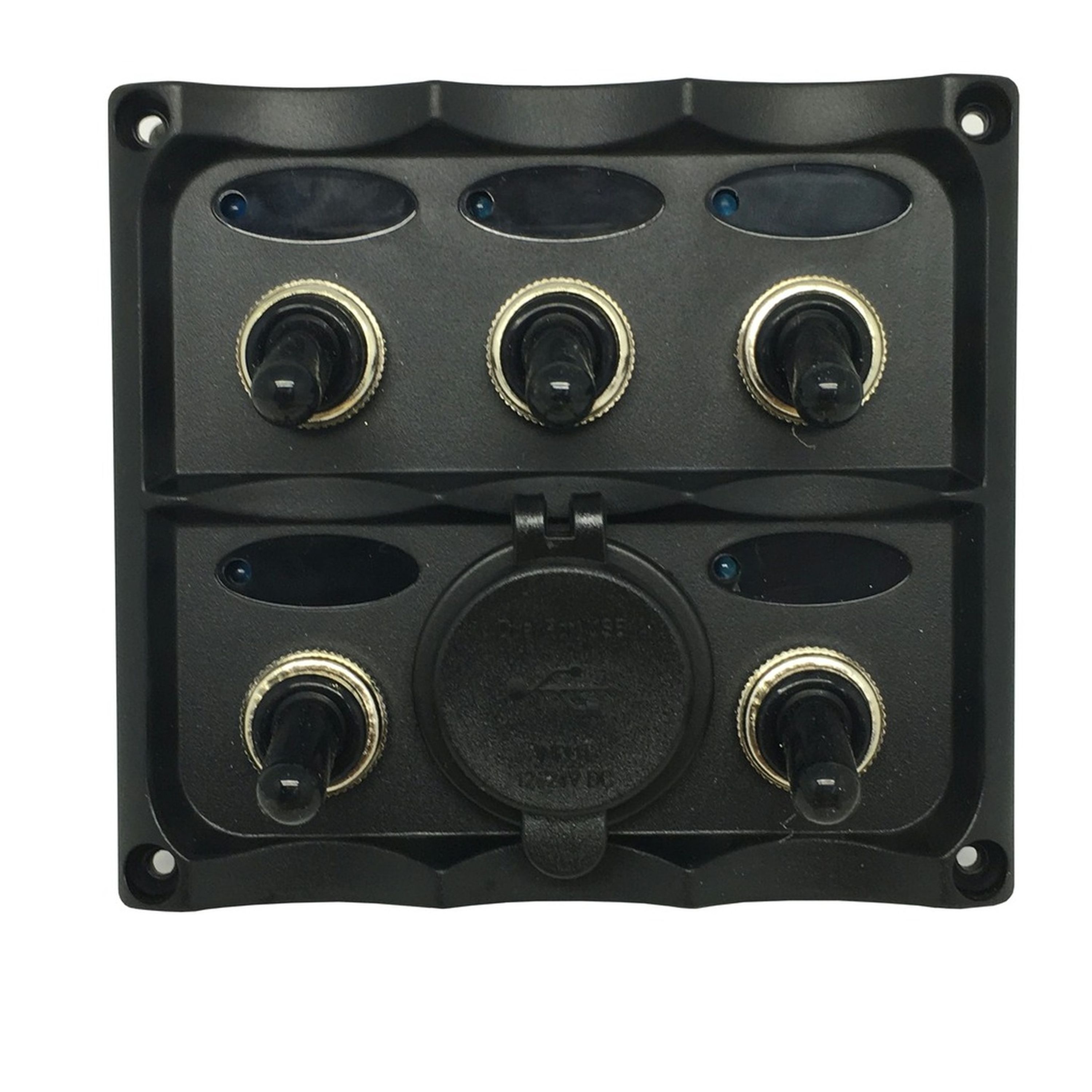 5 Switch Panel with Dual USB 4.2A Socket
