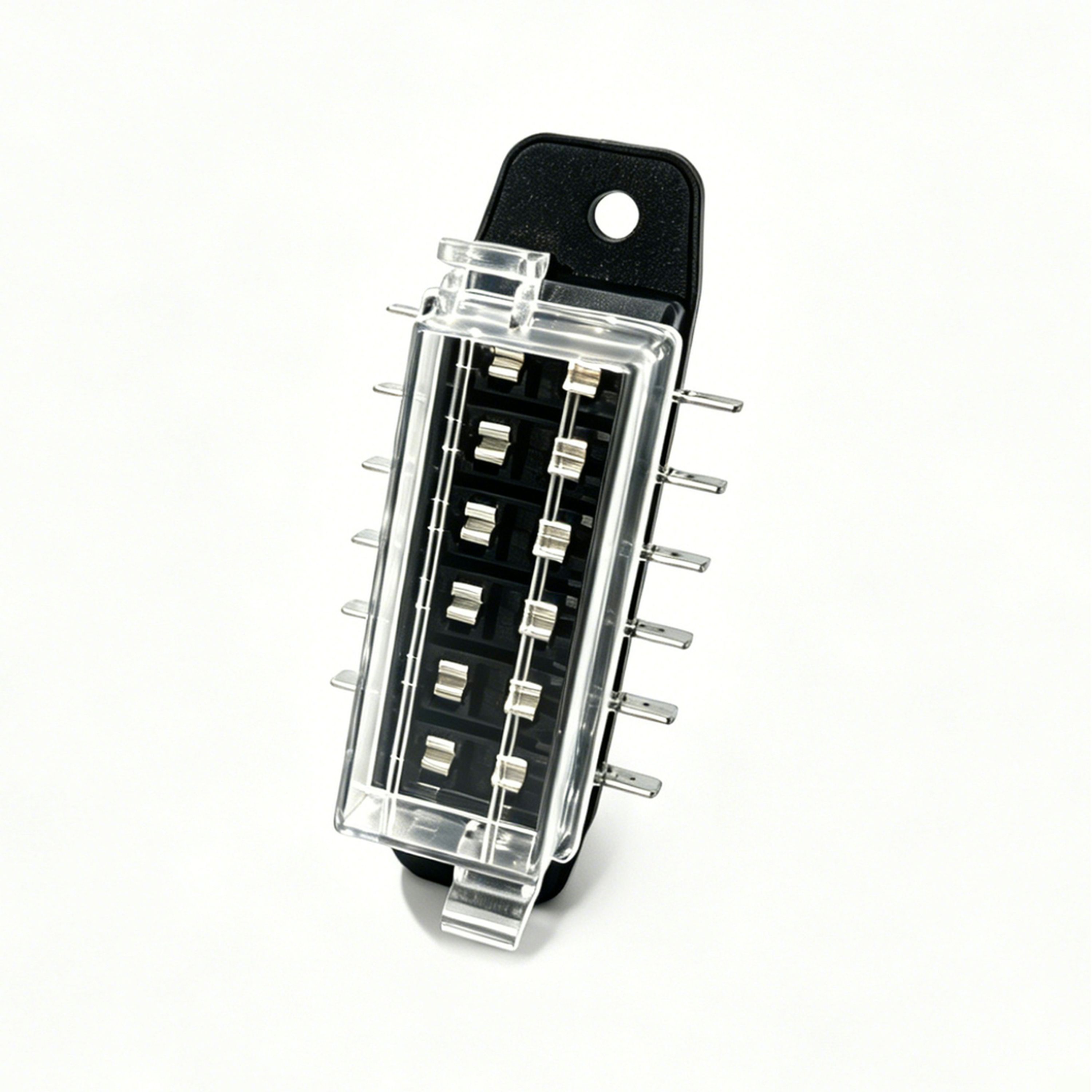 6 Way Blade Fuse Block with Spade Terminals