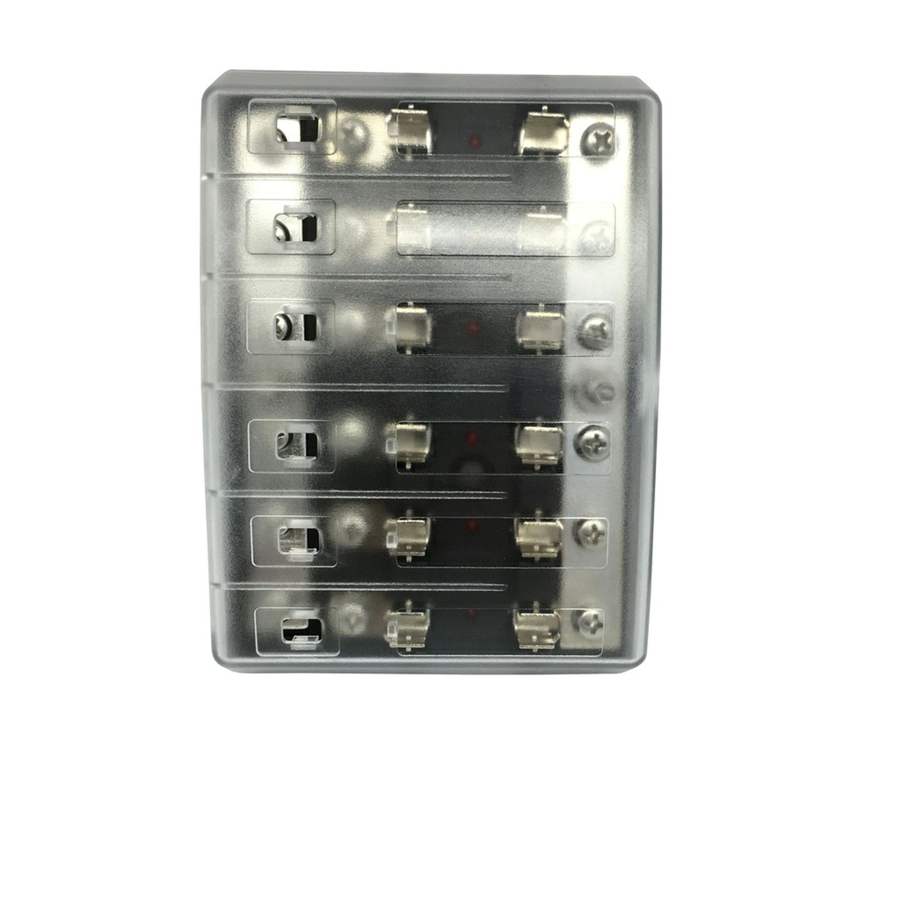 6 Way 3AG Fuse Block with LED Indicators
