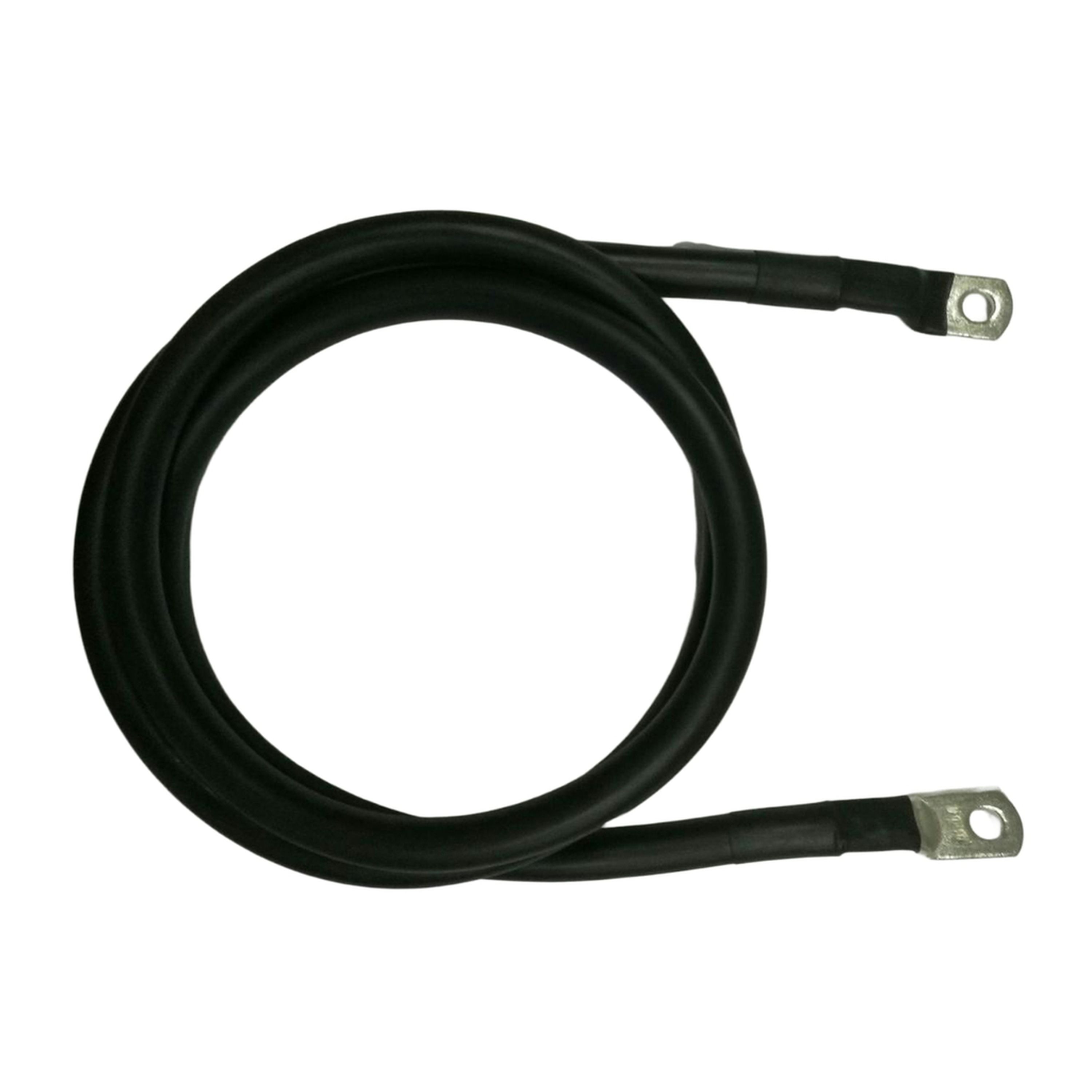4 Gauge Tinned Battery Power Lead - Black - 1800mm