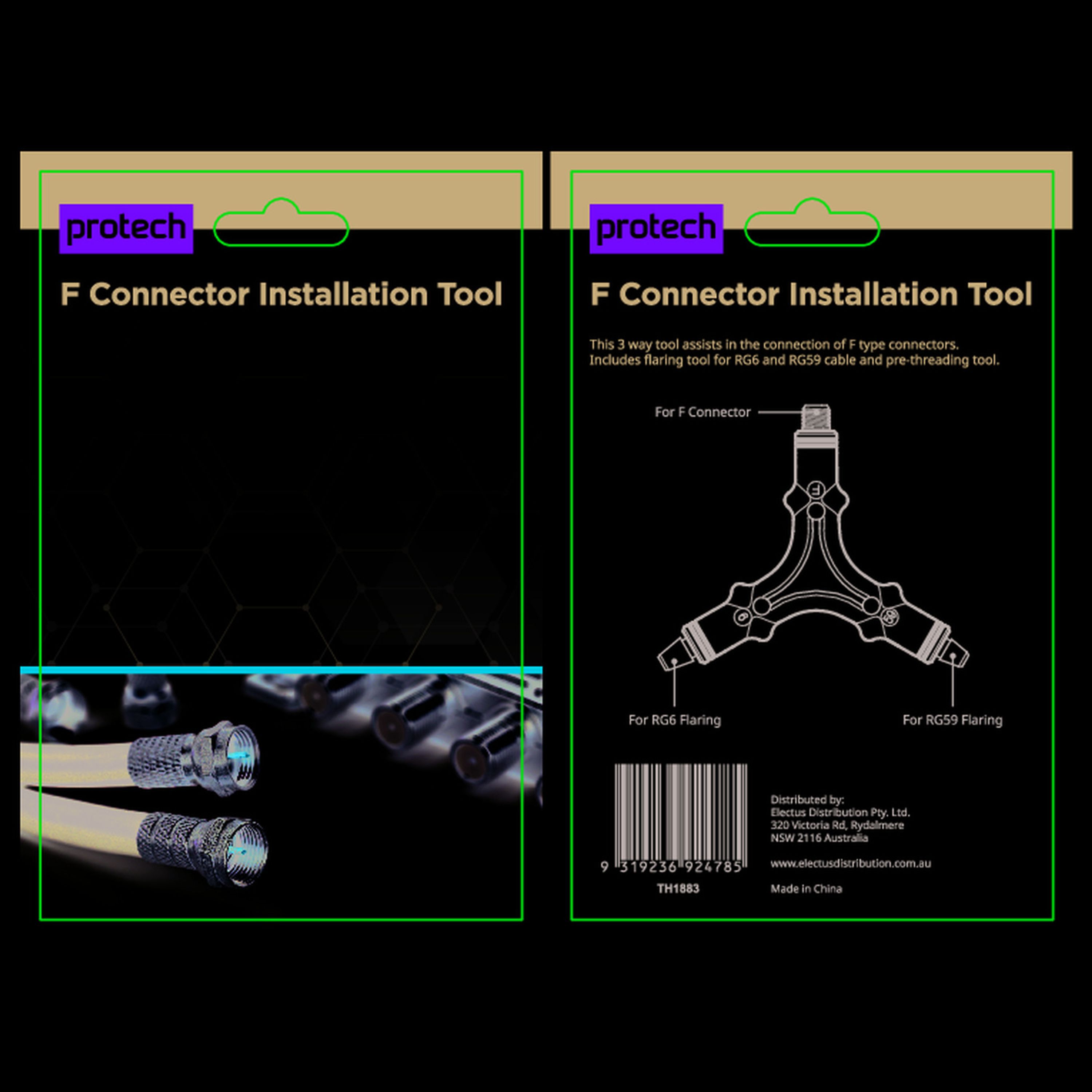 F Connector Seating Tool