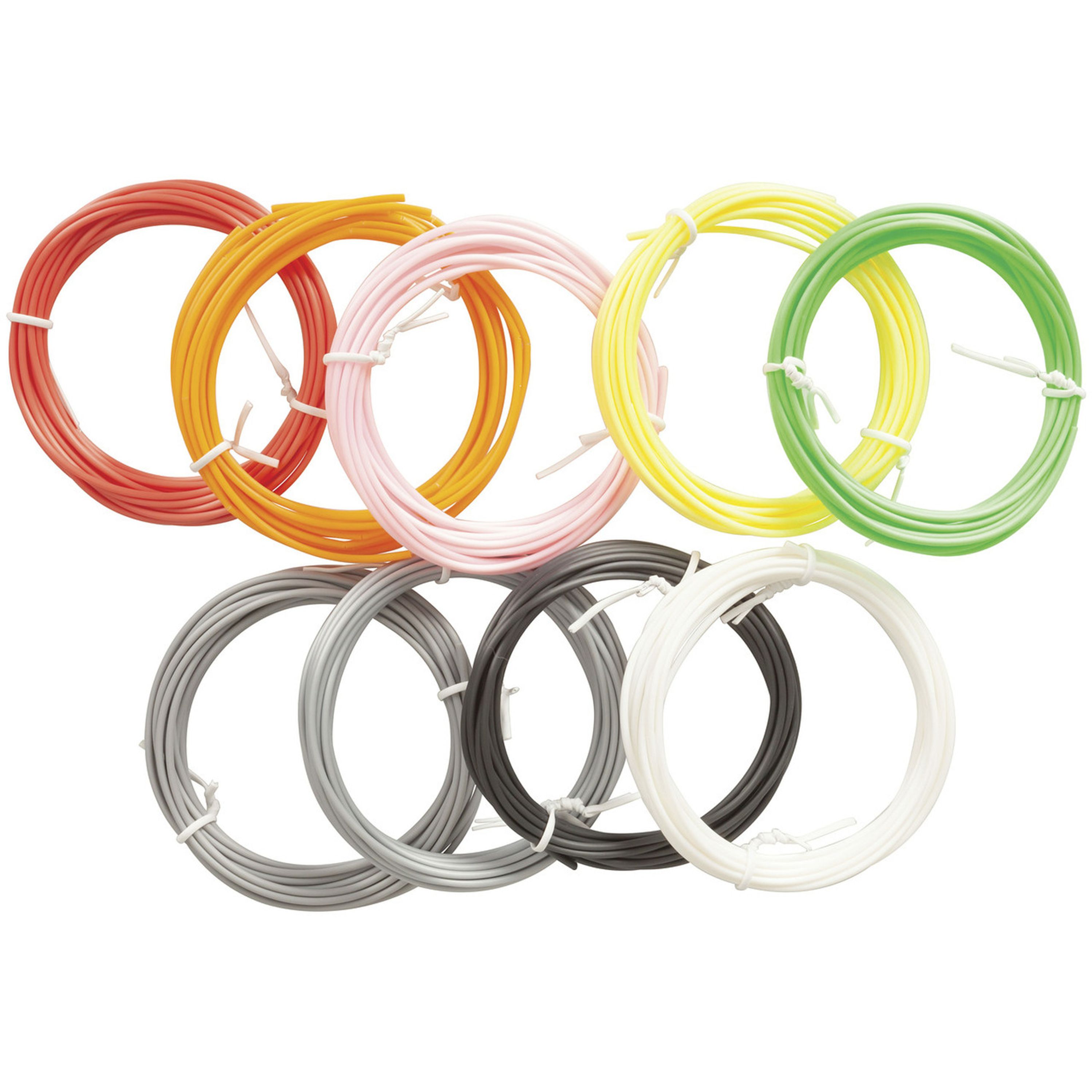 PLA Filament 10 Pack for 3D Printing Pen