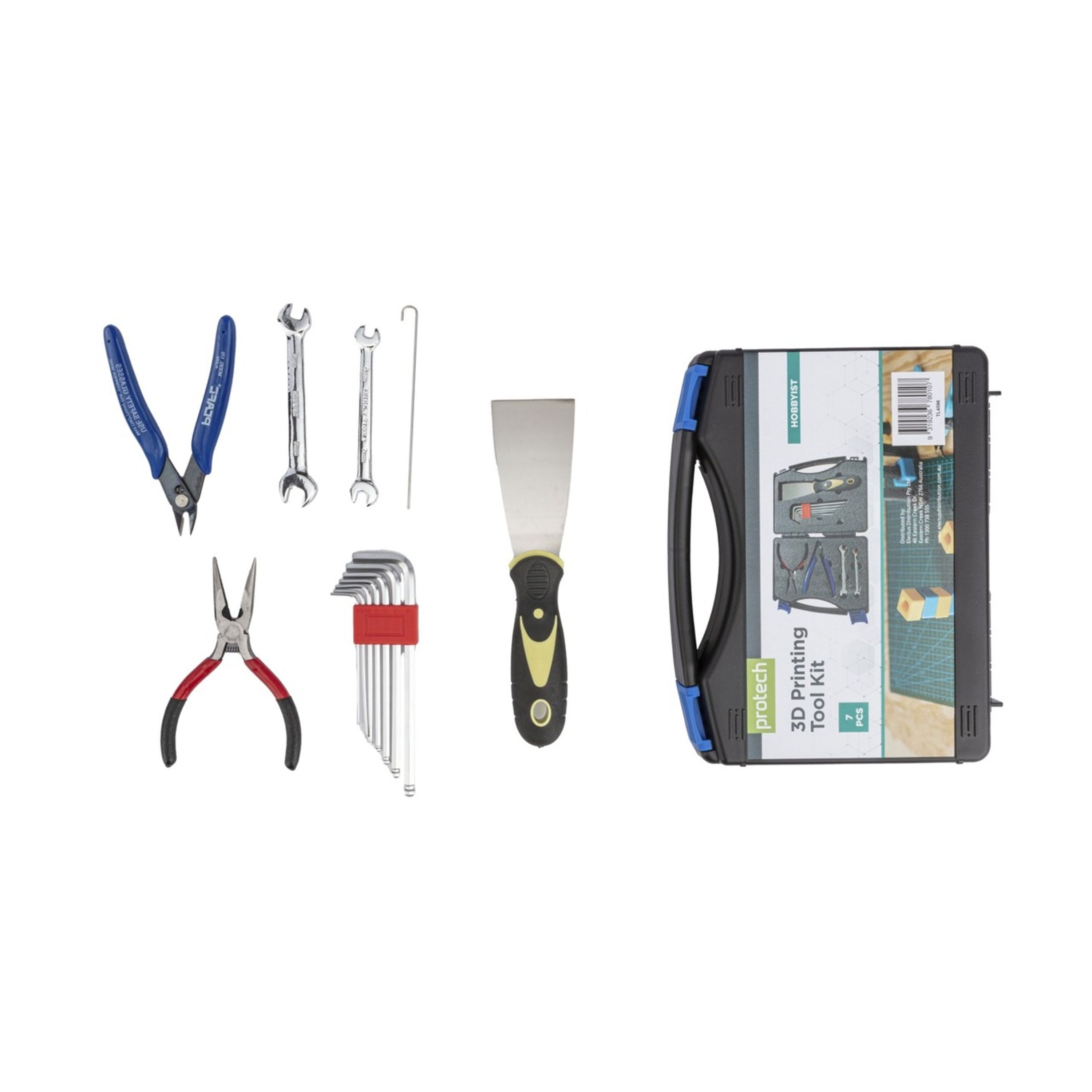 7 Pieces 3D Printer Toolbox Kit
