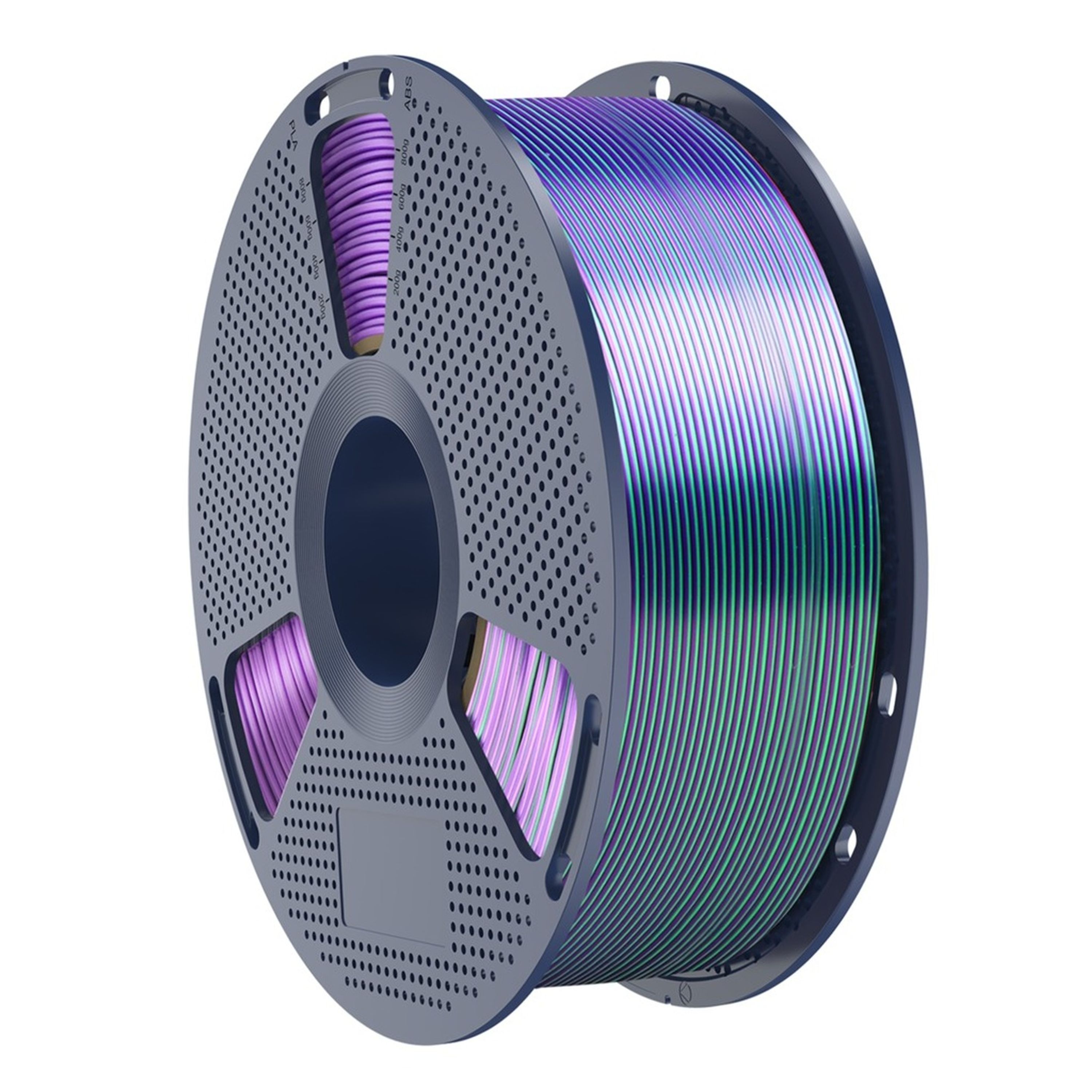 SUNLU Silk PLA+ Dual Color Green Purple 1.75mm 1kg roll