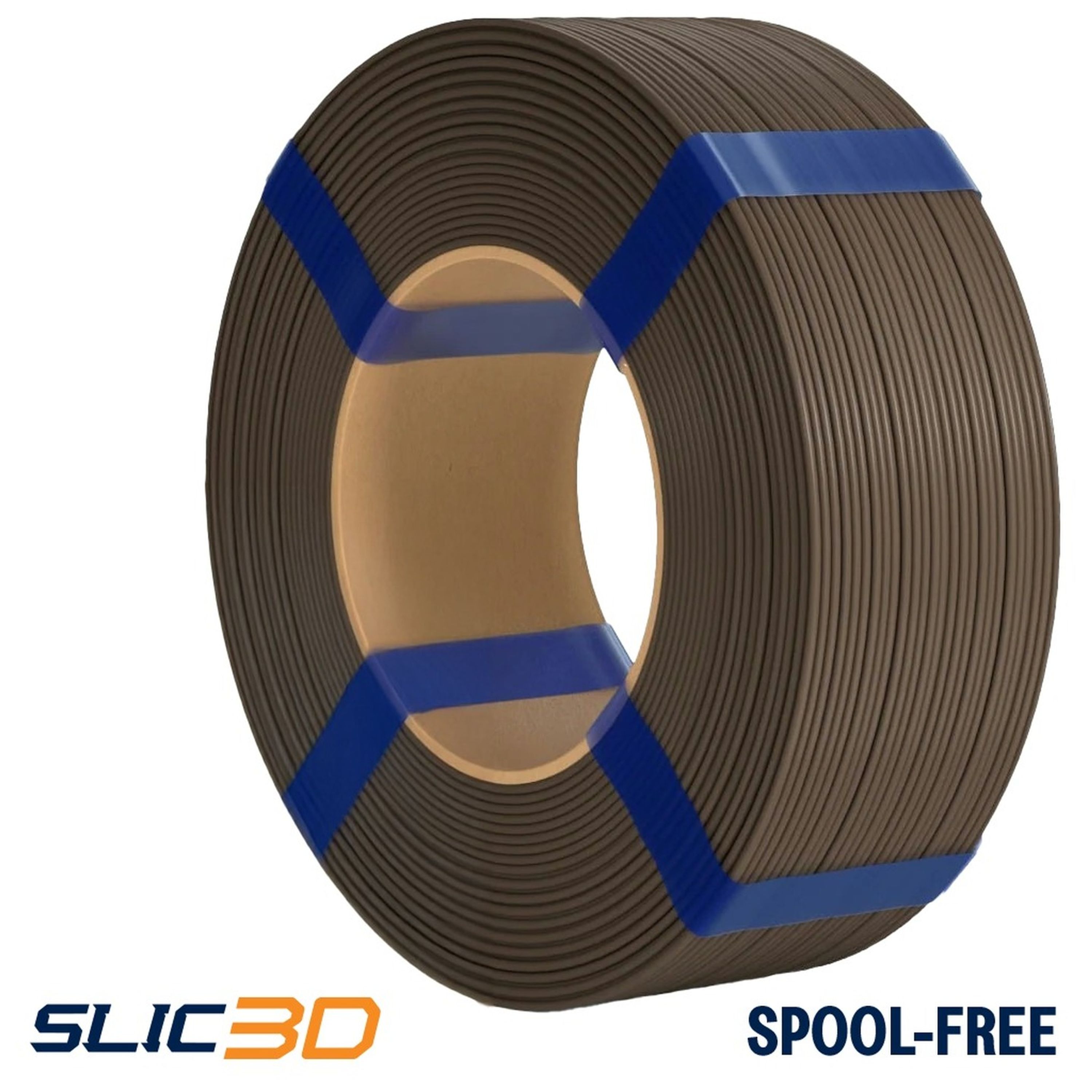 Slic3D PLA Spool-Less Cocoa Brown 1.75mm 1kg filament