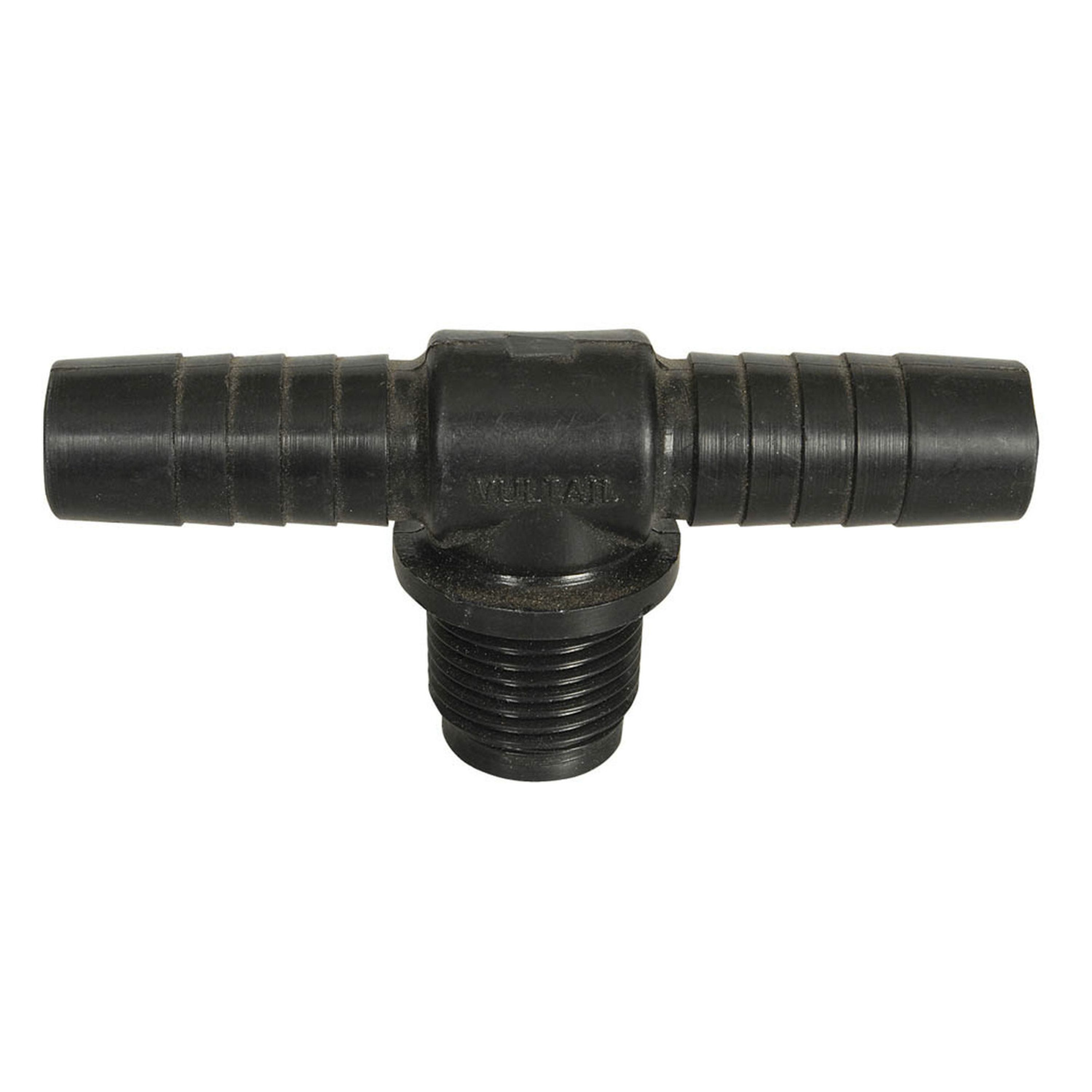 Hose Tail to BSP Male Tee - 25mm 1 Hose to 1 BSP Thread