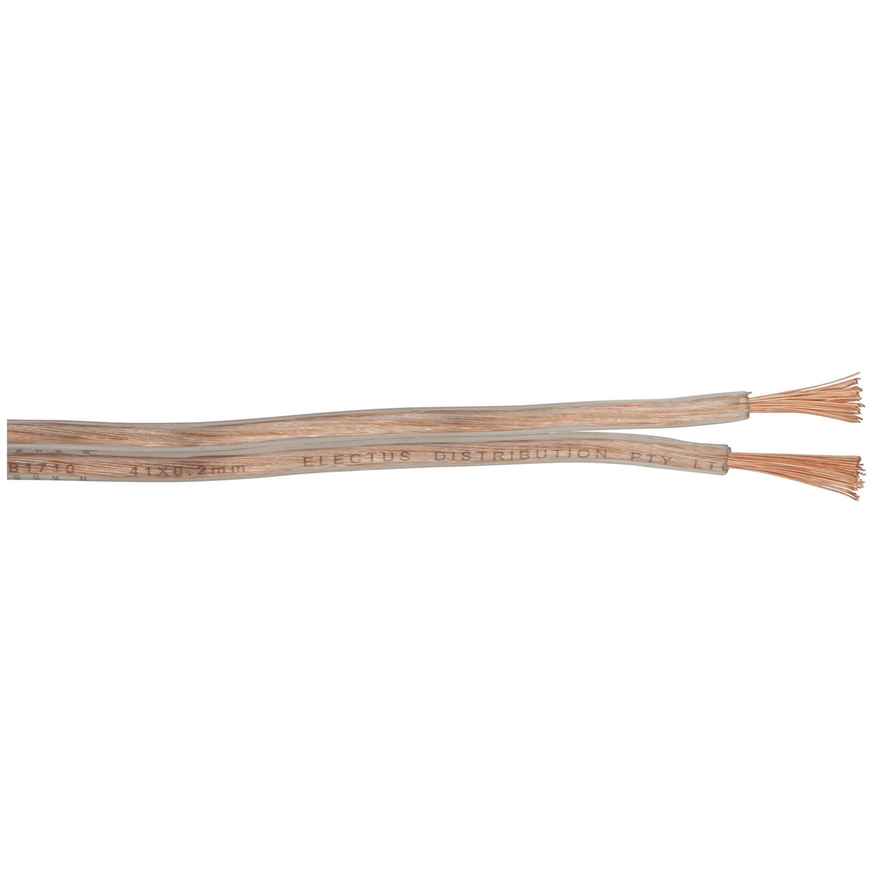 Extra Heavy Duty Fig 8 Speaker Cable - Sold as 100m roll