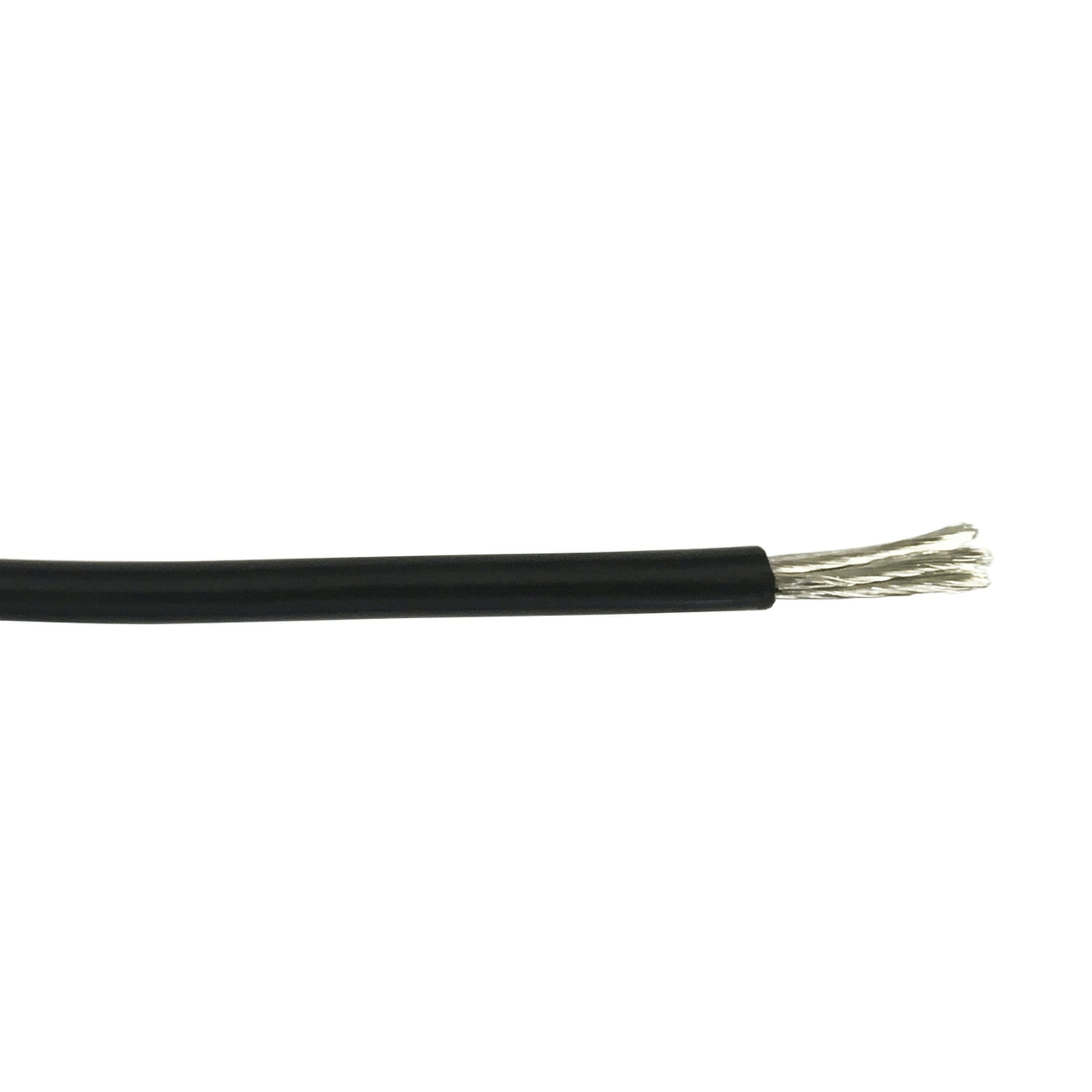 10 Gauge OFC High Current Power Cable - Black - Sold as 100m roll