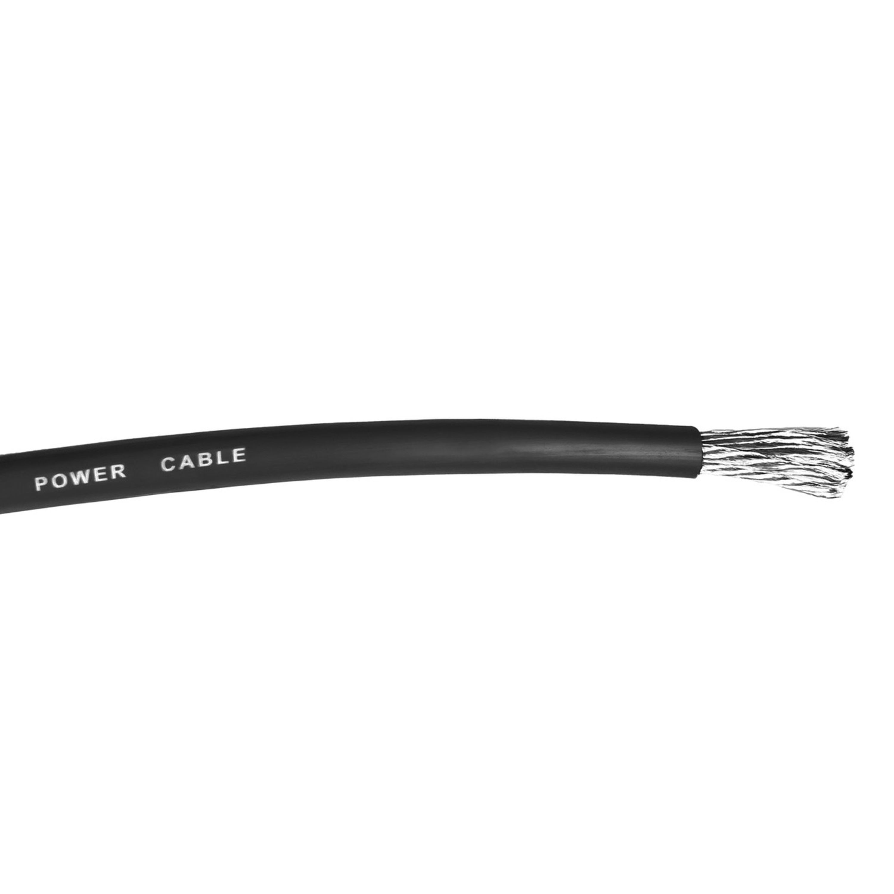 00 Gauge Ultra High Current OFC Power cable - Black