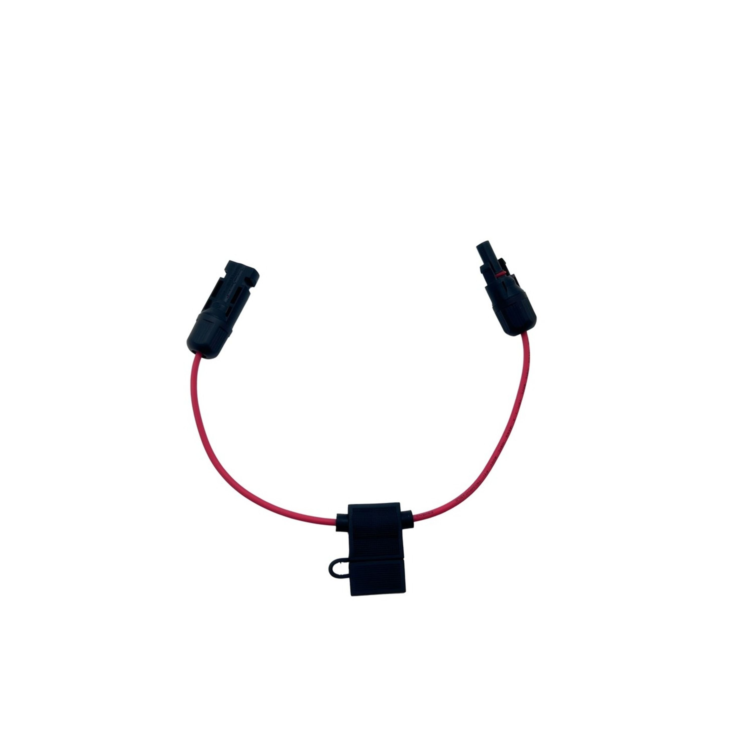 300mm Fused PV Power Cable with MC4 Male to Female