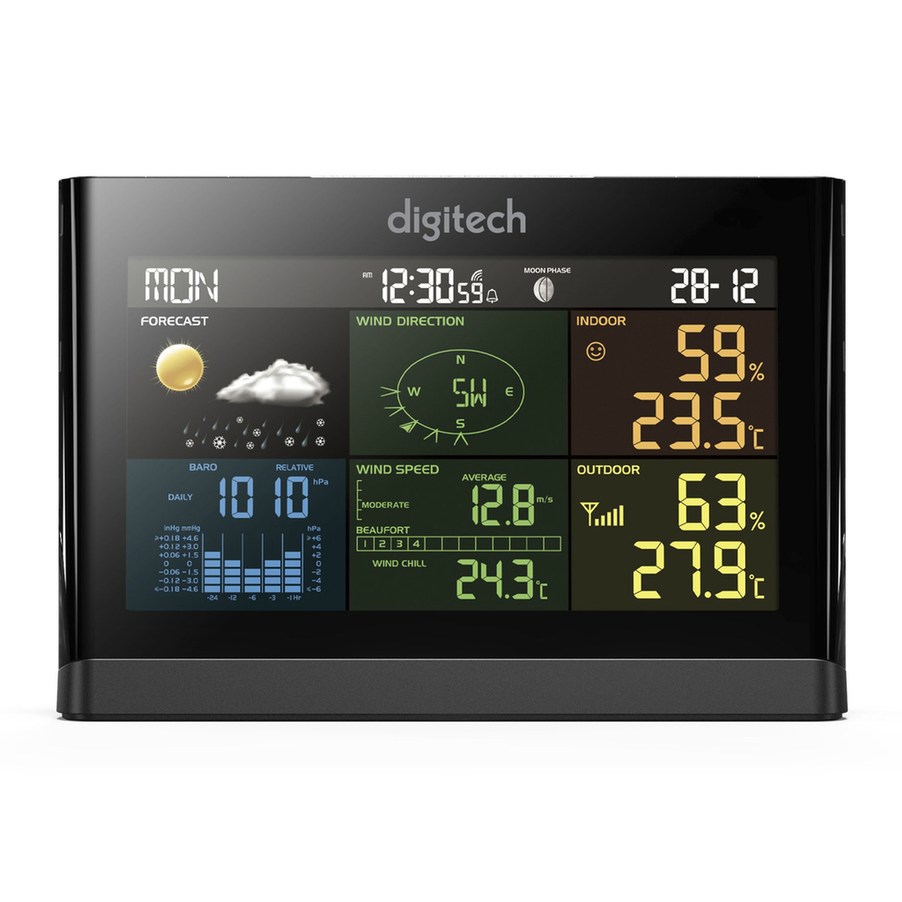 Digital Weather Station with Colour Display