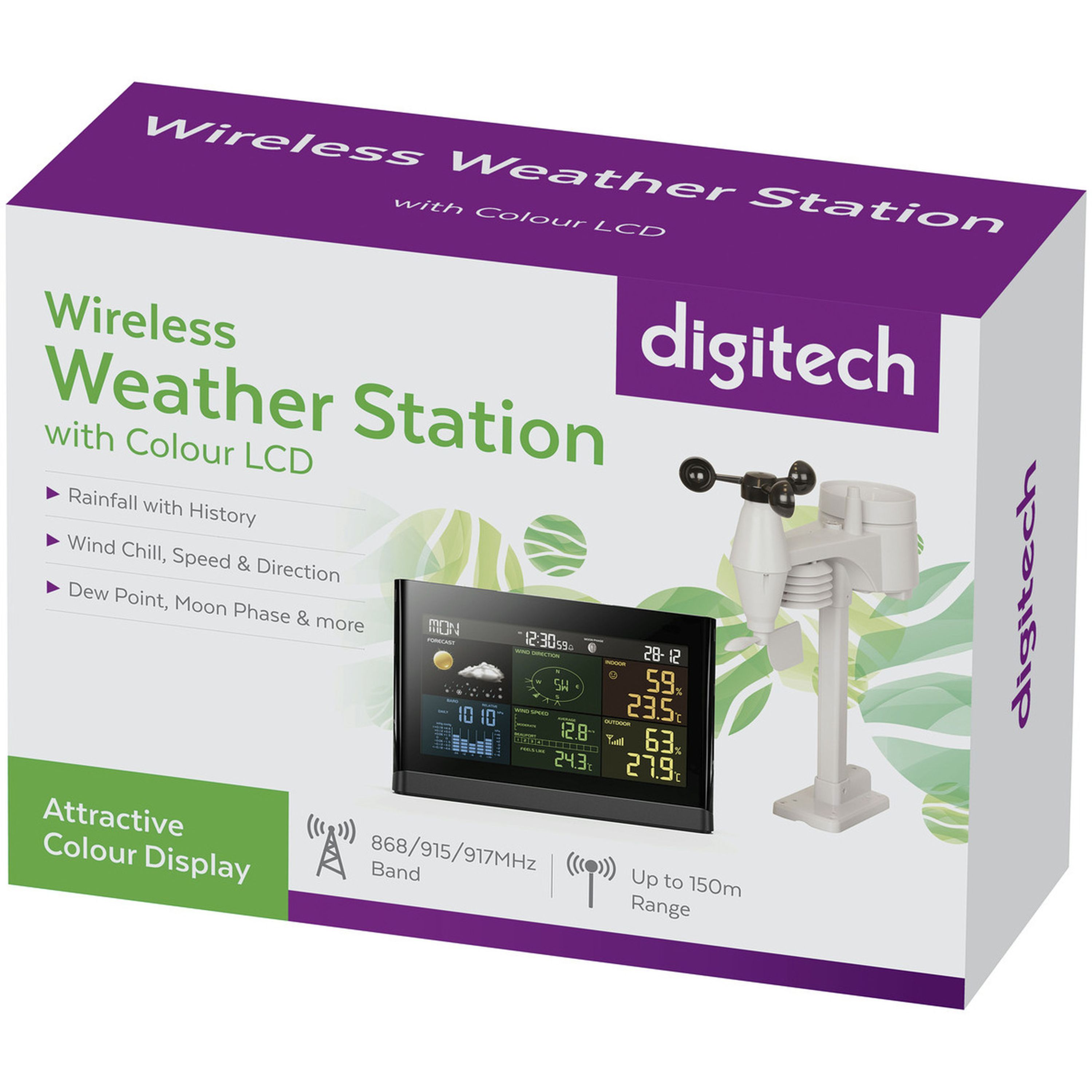 Digital Weather Station with Colour Display