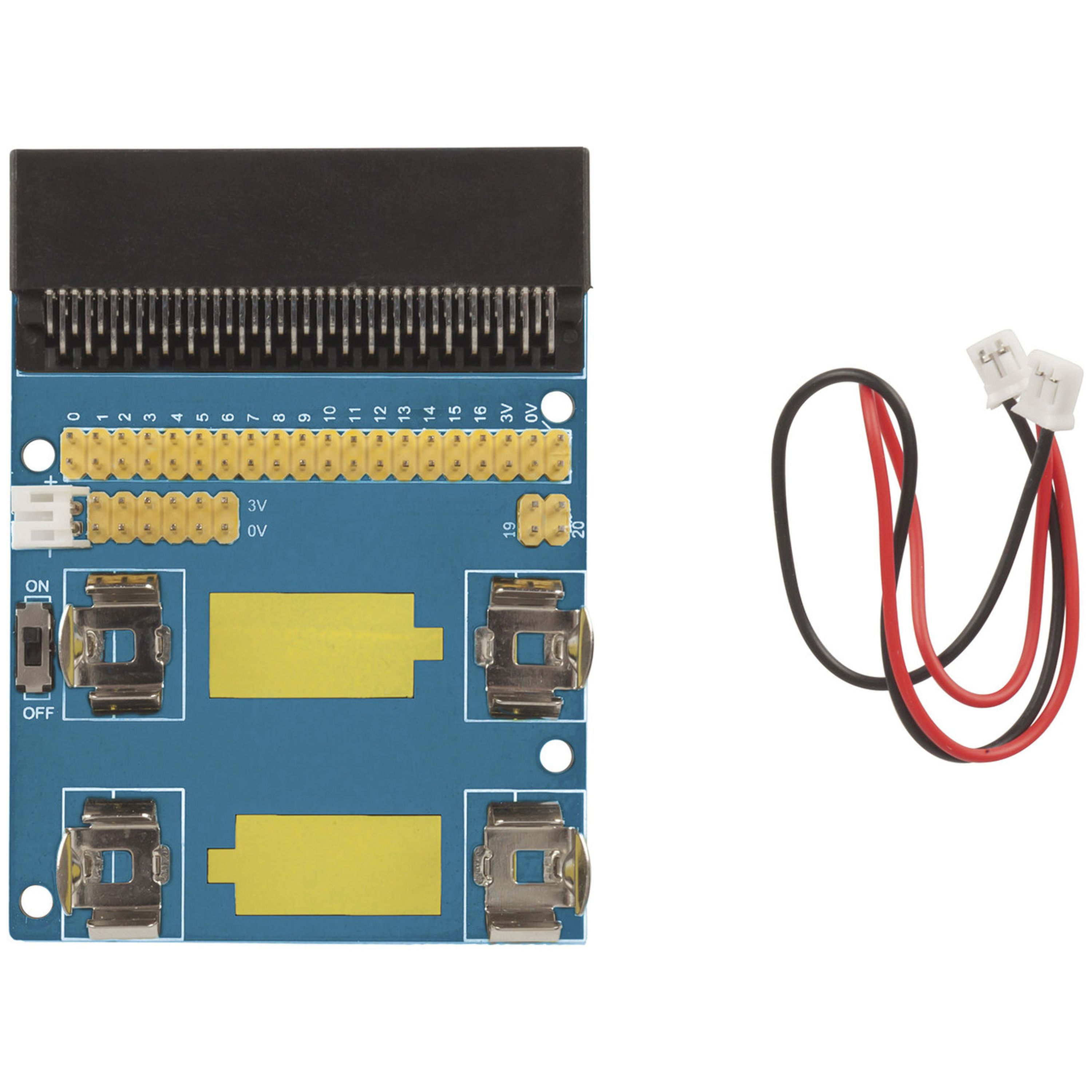 Duinotech BBC micro:bit Breakout Board with 2 x AA Battery Holder