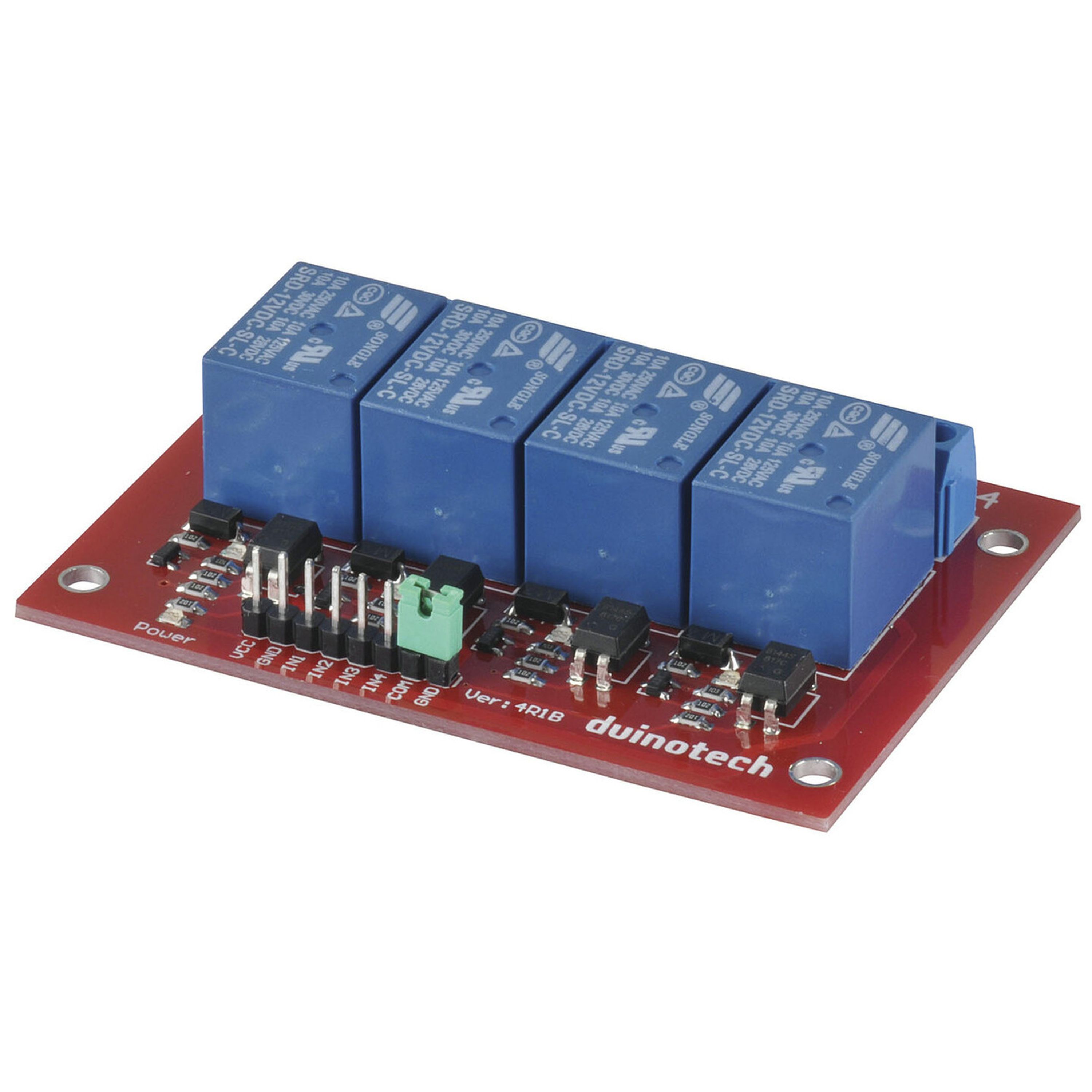Arduino Compatible 4 Channel 12V Relay Module