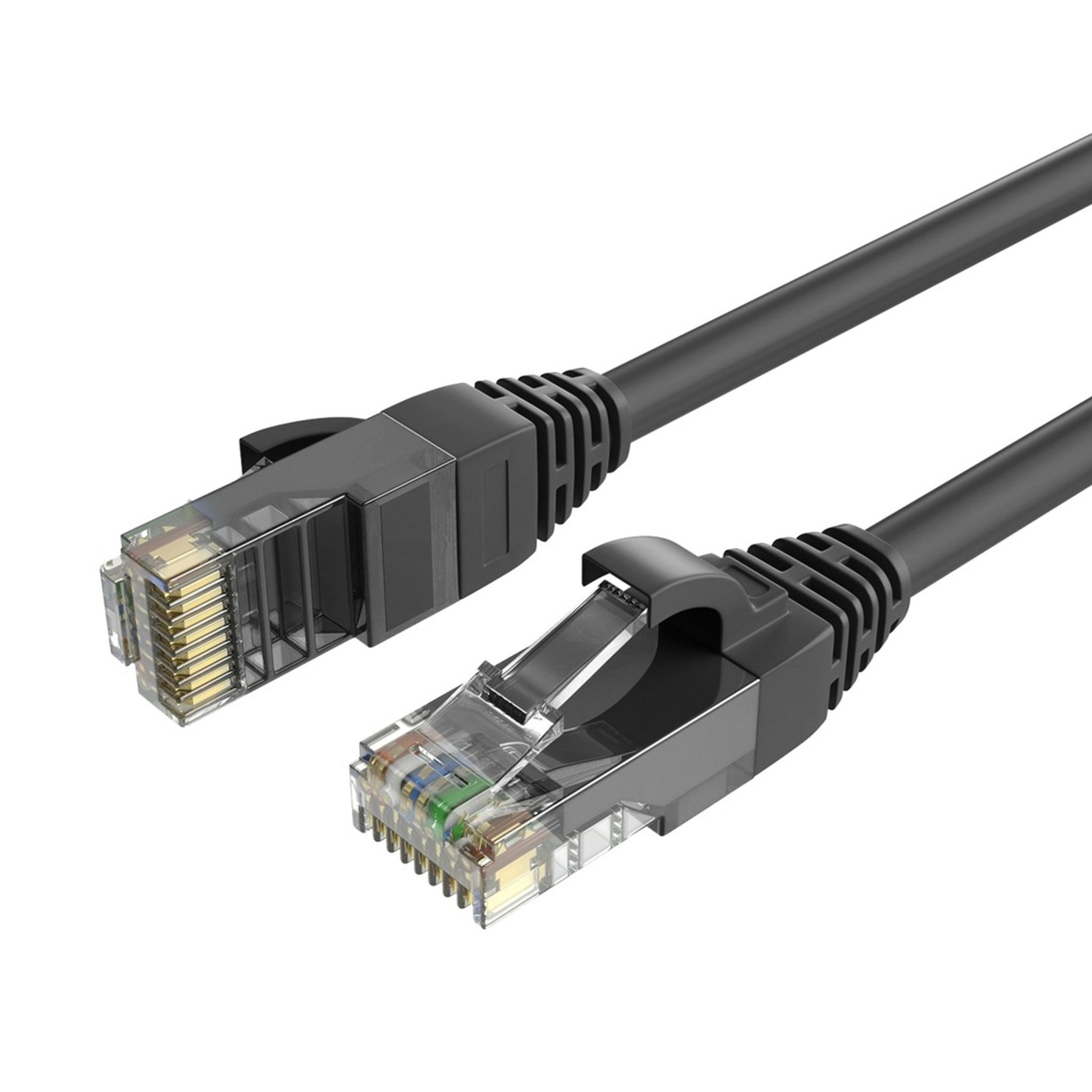 Cat5E Crossover Cable 2m Black