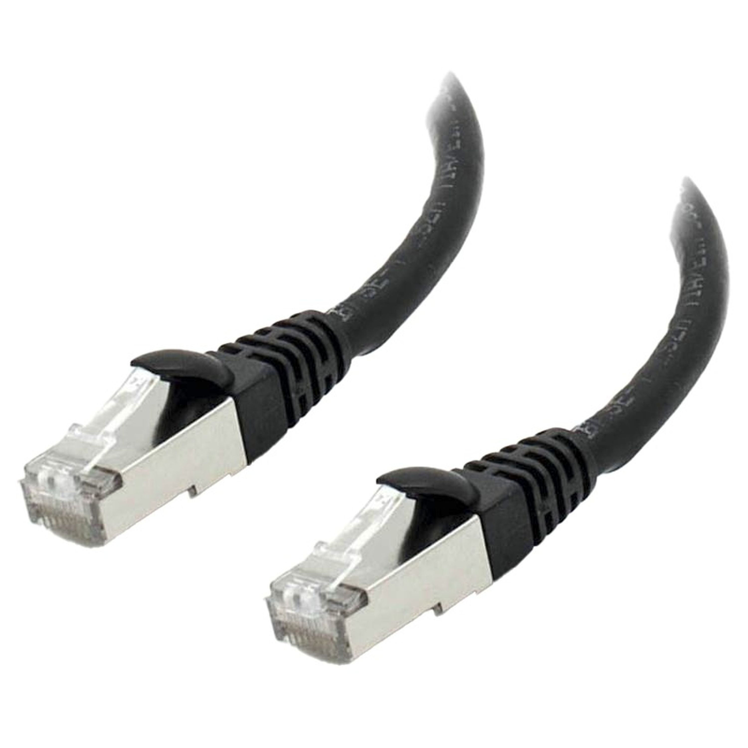 Cat6A Crossover Cable - 5m Black